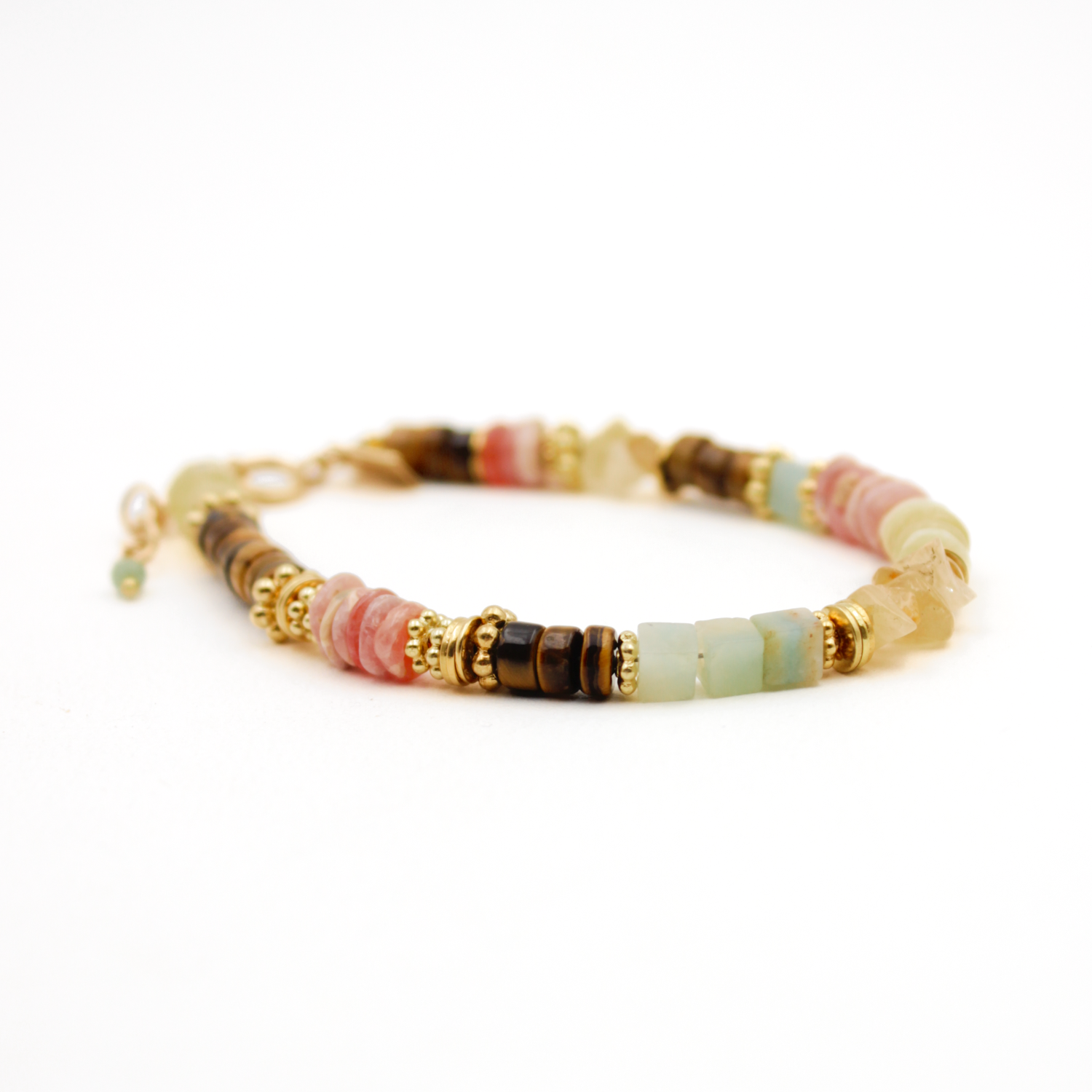 Heishi bracelet - Halima L'ATELIER DES DAMES Golden