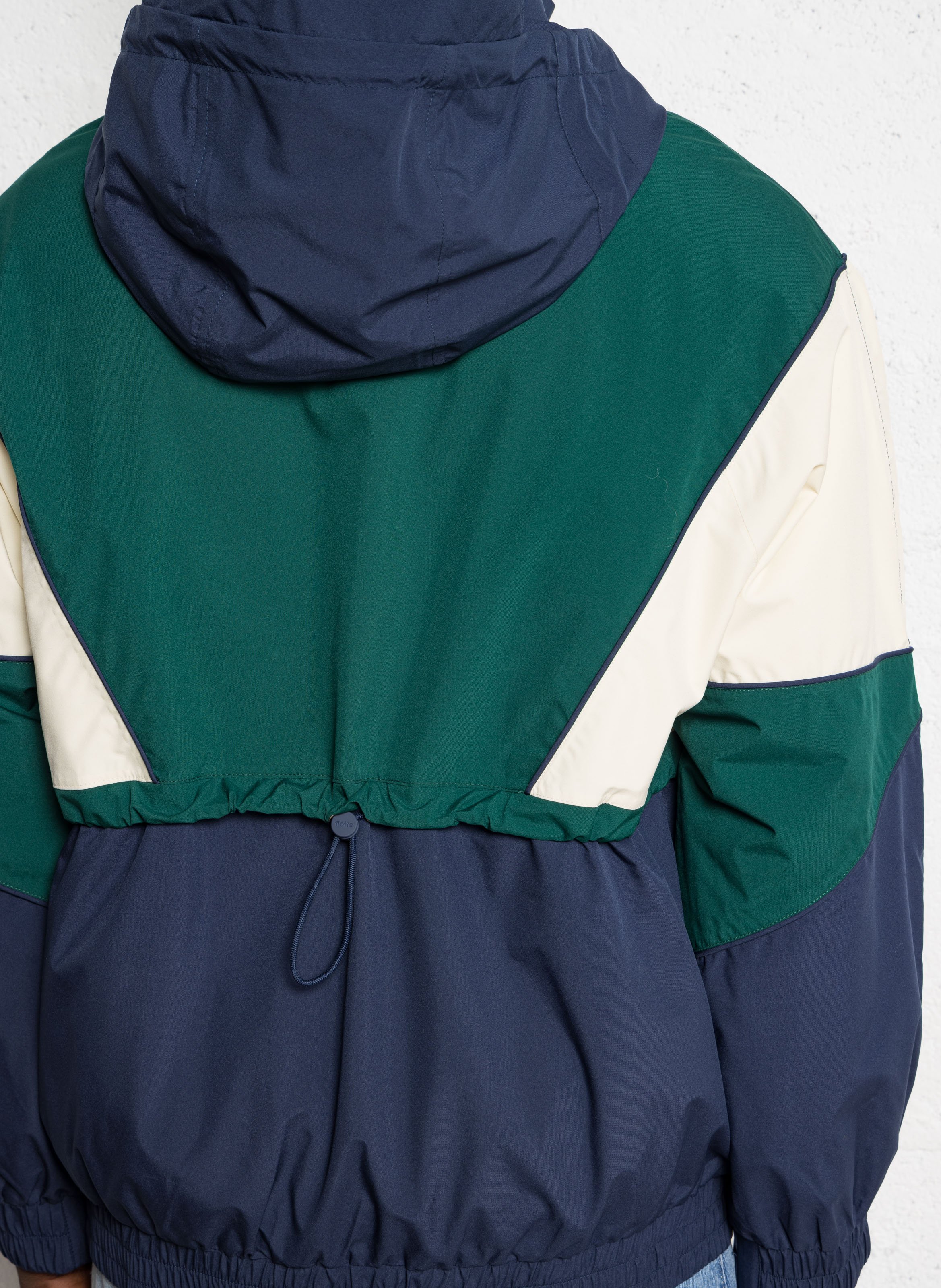 Blouson à capuche FLOTTE Blauw