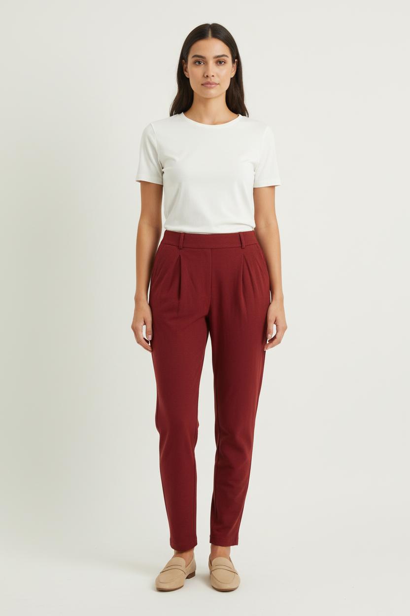 PANTS COMPTOIR DES COTONNIERS - Seconde main Red