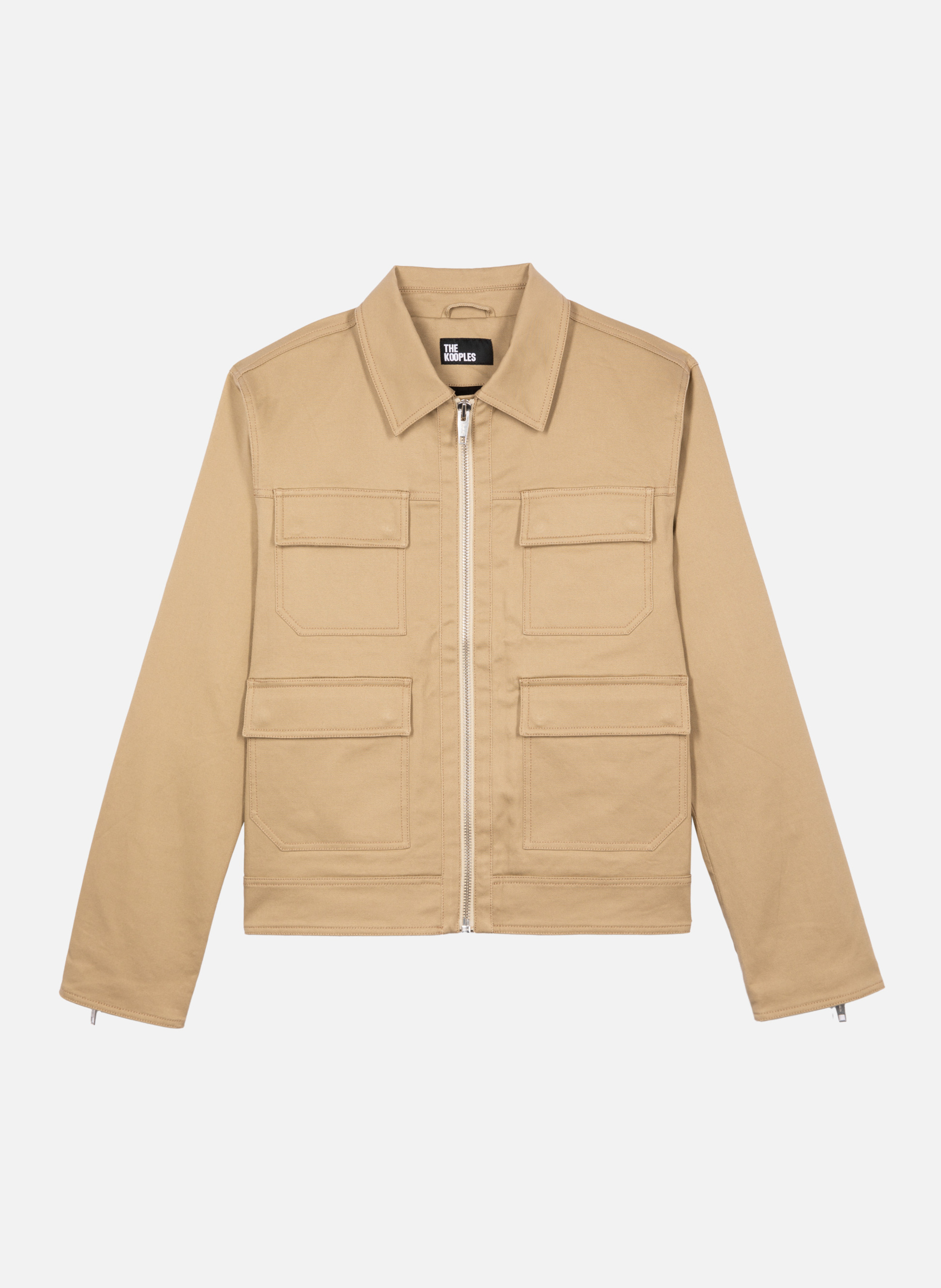 Cotton jacket THE KOOPLES Beige