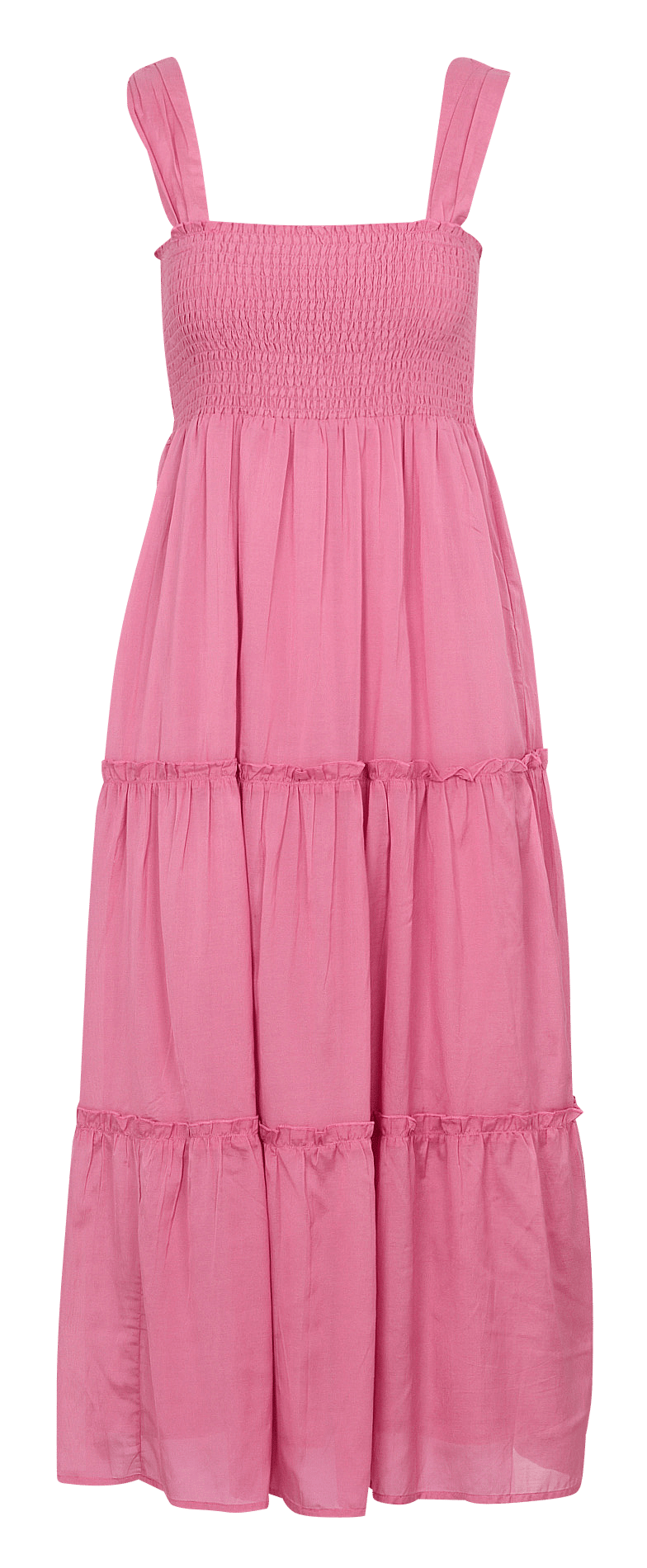 Robe longue à volant PETITE MENDIGOTE Rose