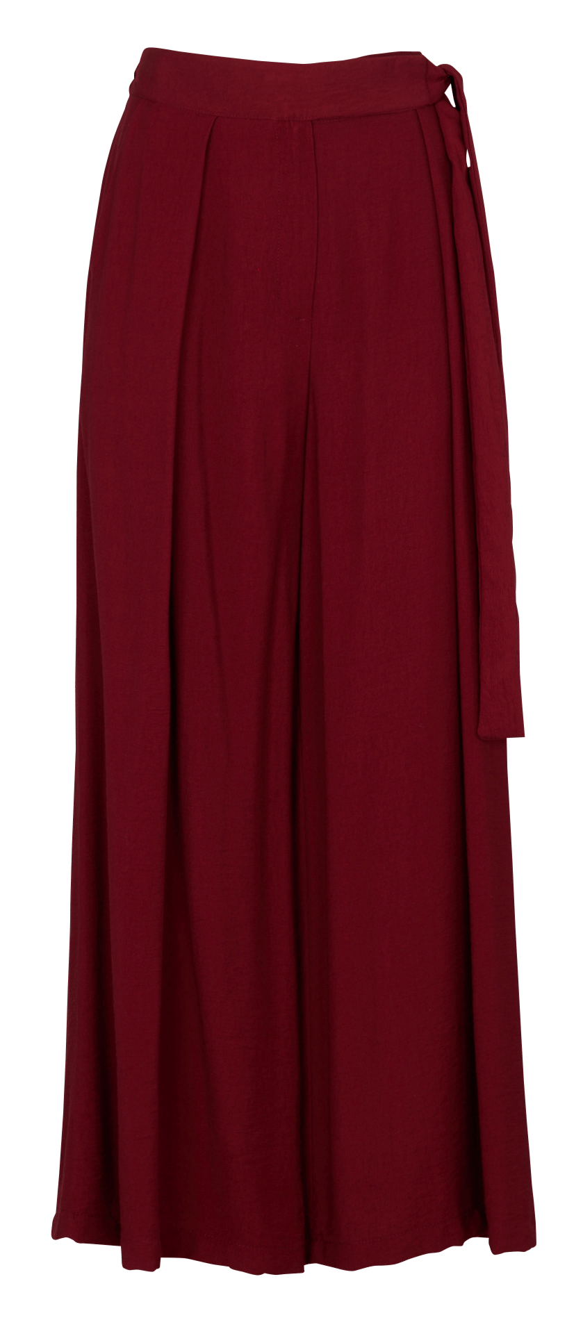 Soepelvallende, wijde broek met hoge taille LA FEE MARABOUTEE Bruin