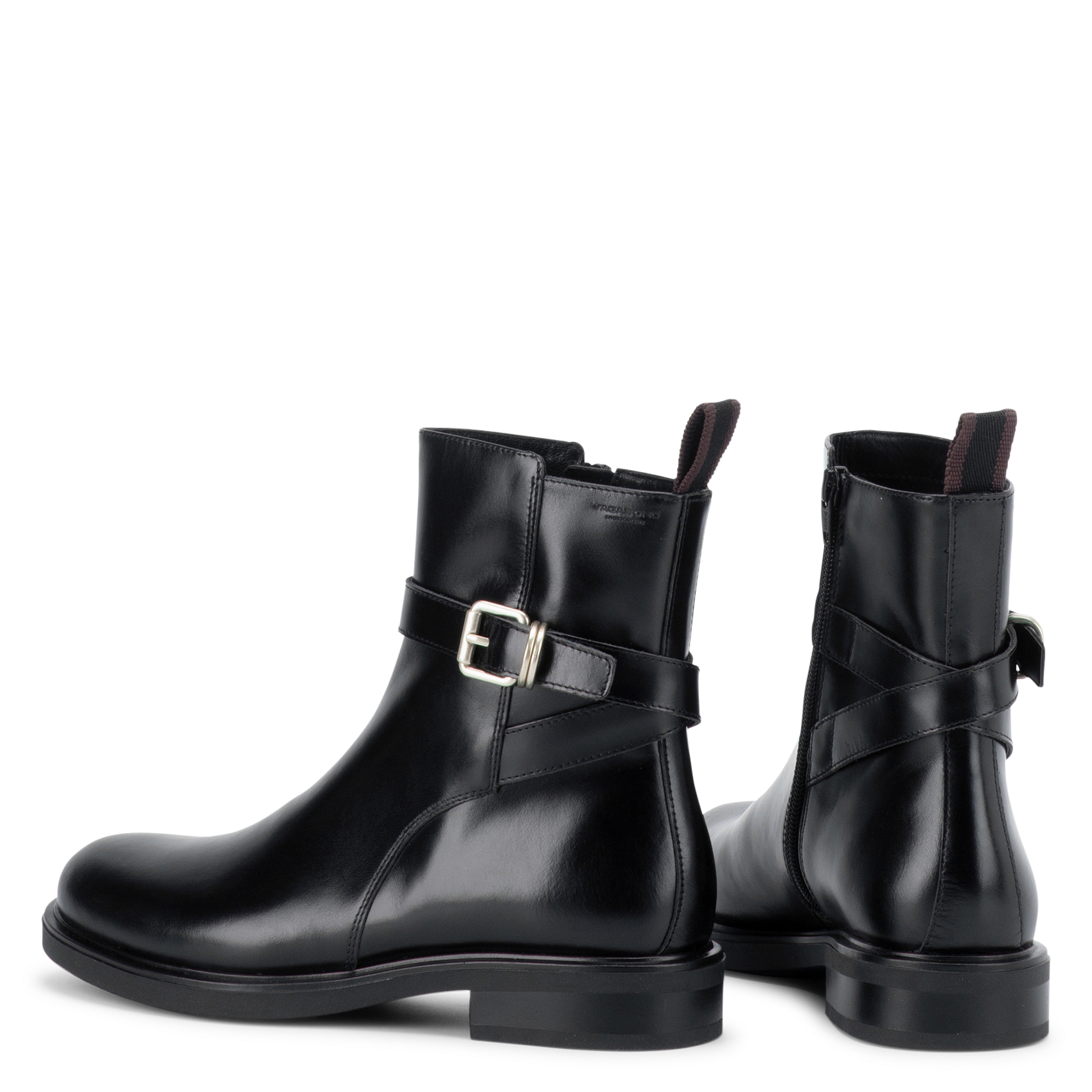 Lederstiefel mit Schnalle VAGABOND Schwarz