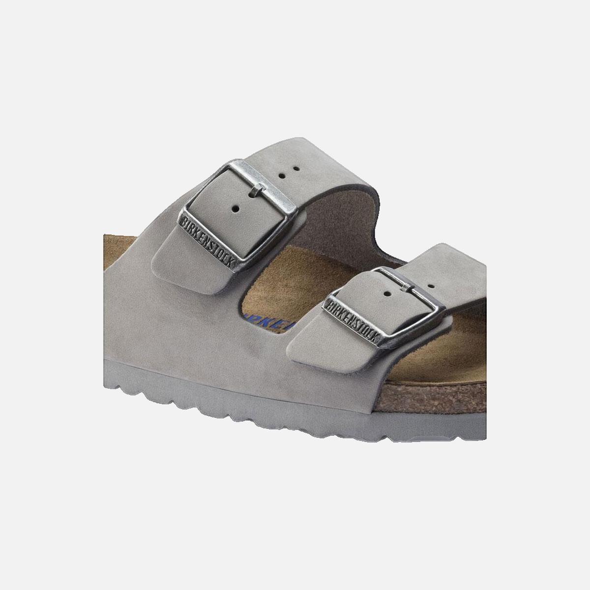 Arizona flat sandals BIRKENSTOCK Grey