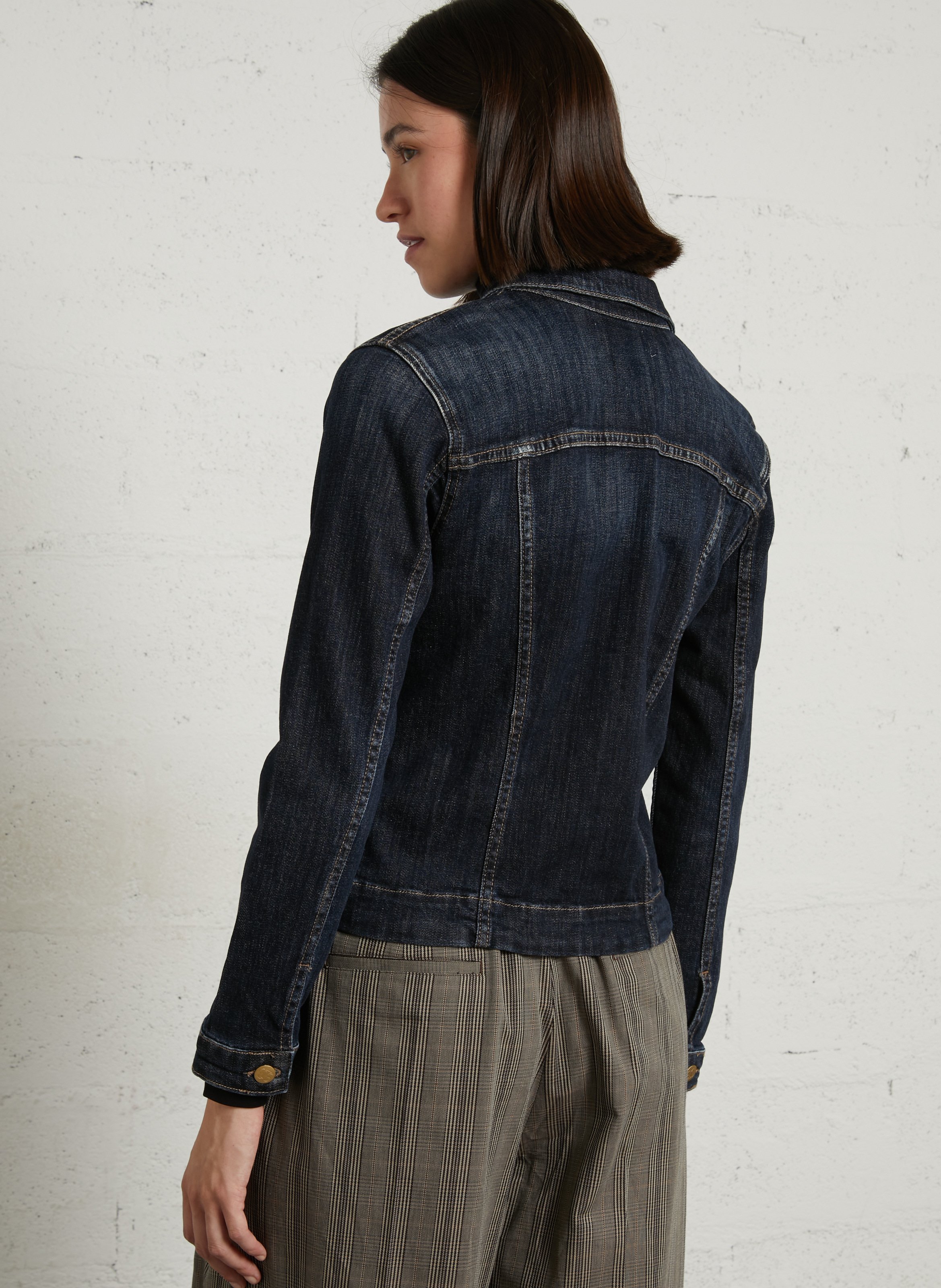 Denim jacket LE TEMPS DES CERISES Blue