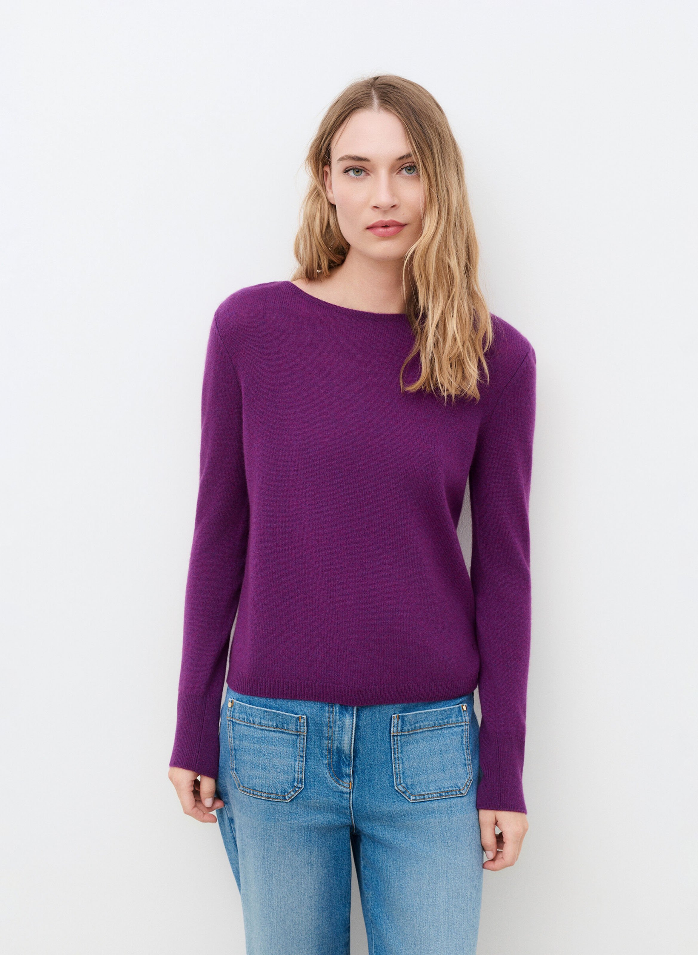 Straight boat-neck sweater CAROLL