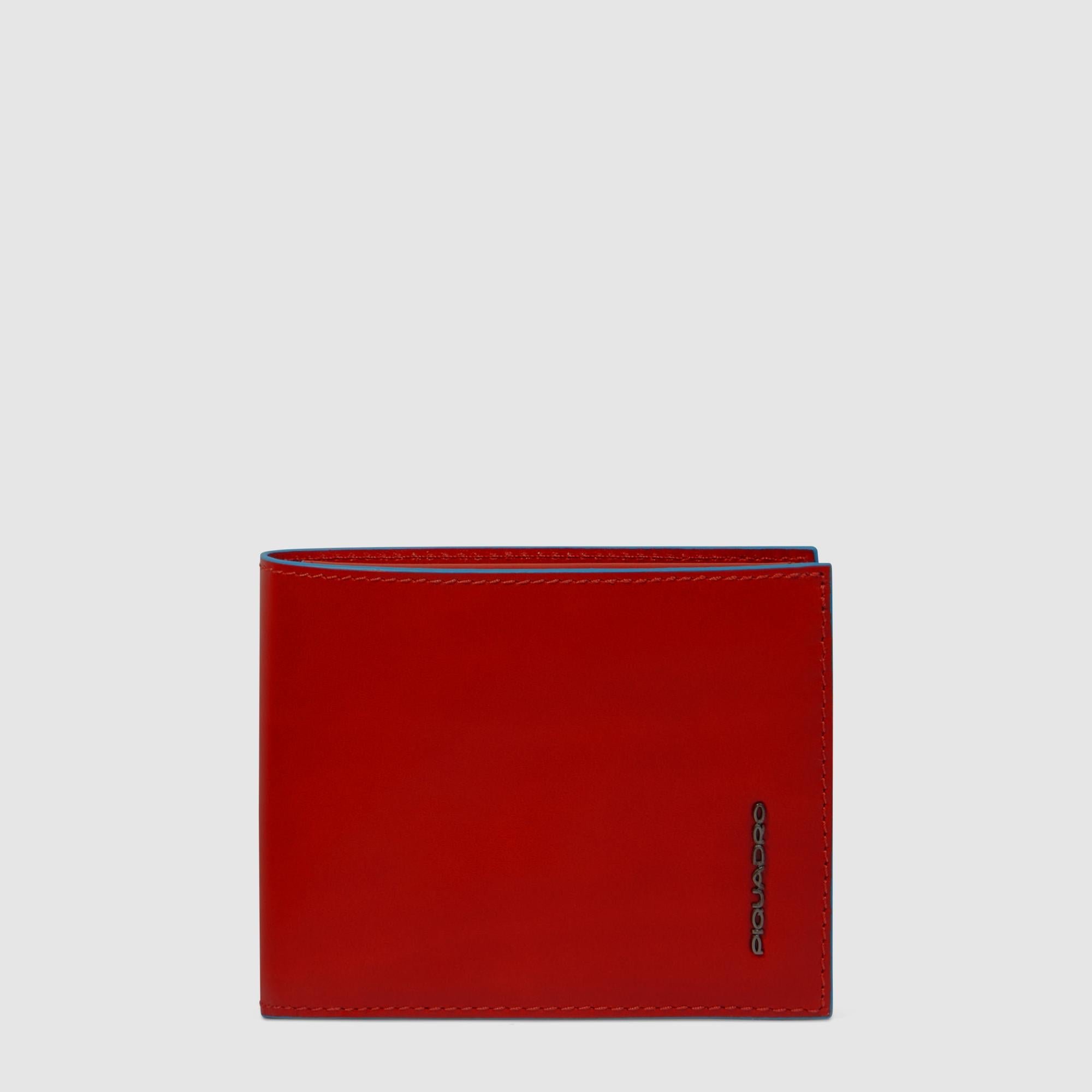 Men's leather wallet with ID card holder | Brown PIQUADRO Men