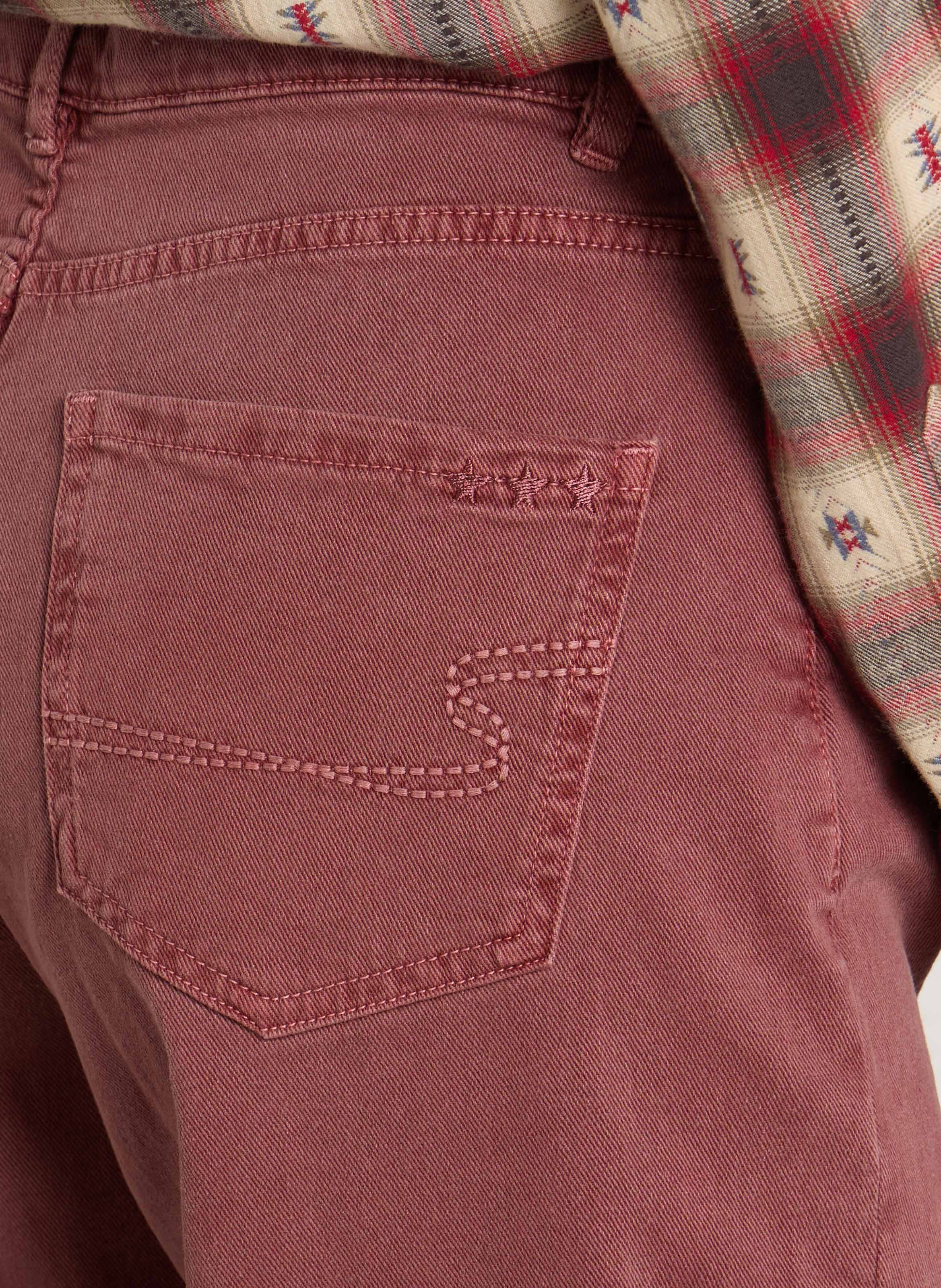 Boyfit Jeans aus Baumwoll-Mix SUD EXPRESS Violett