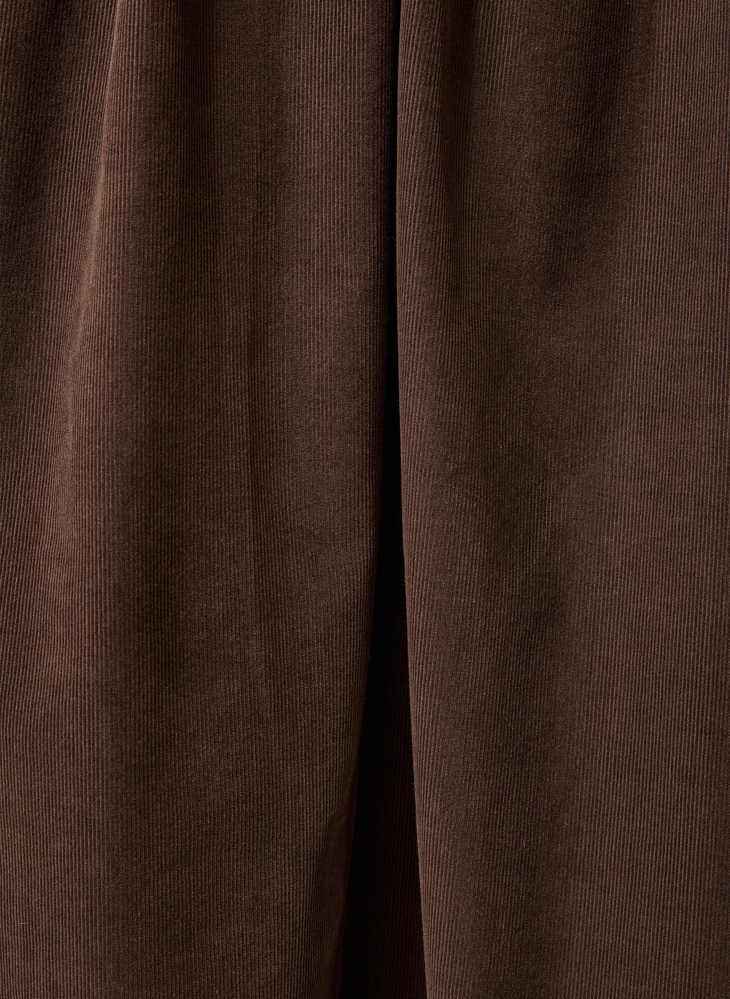 Flared midi cotton skirt | Brown LA FEE MARABOUTEE Women
