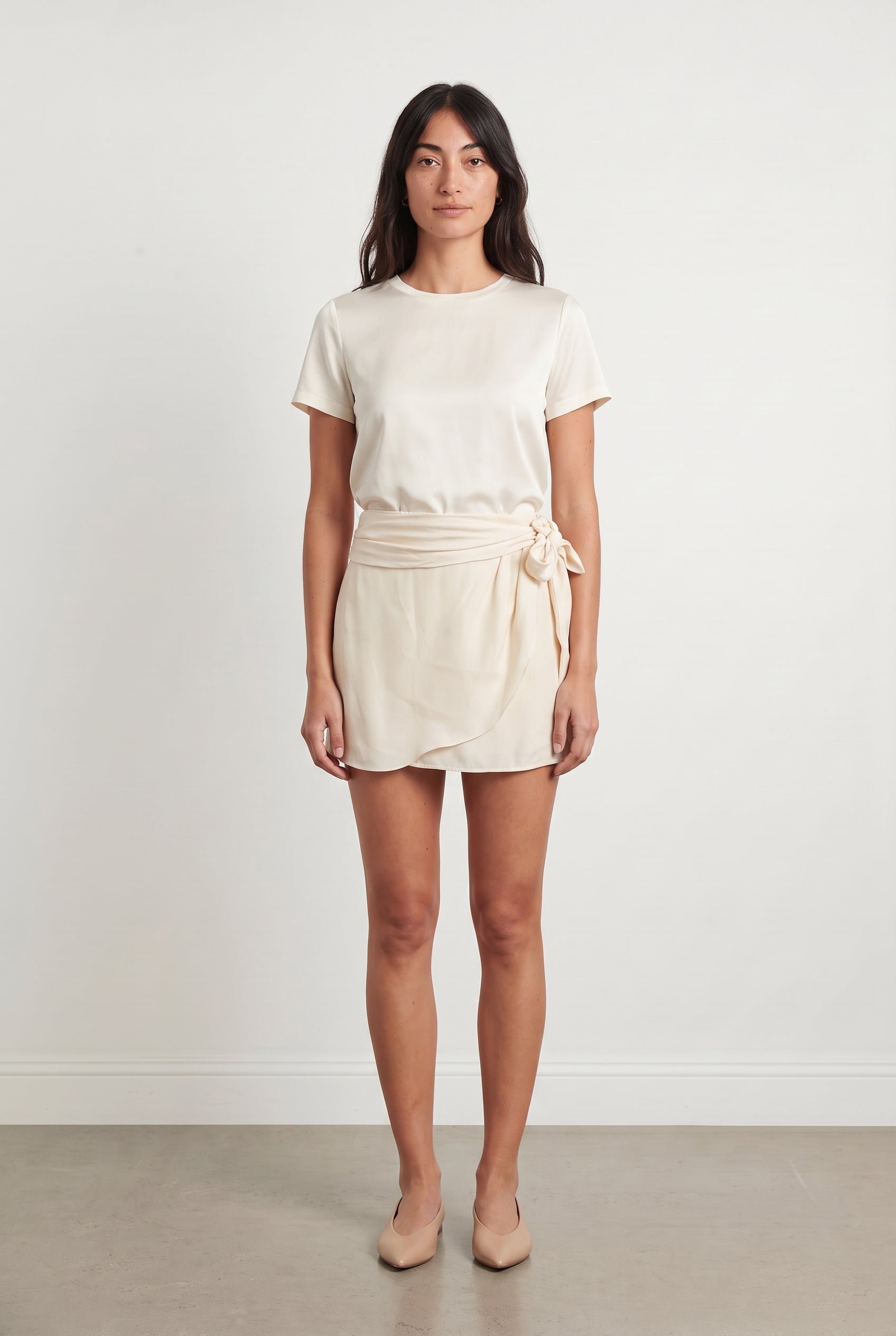Short & midi skirt IRO - Seconde Main Beige
