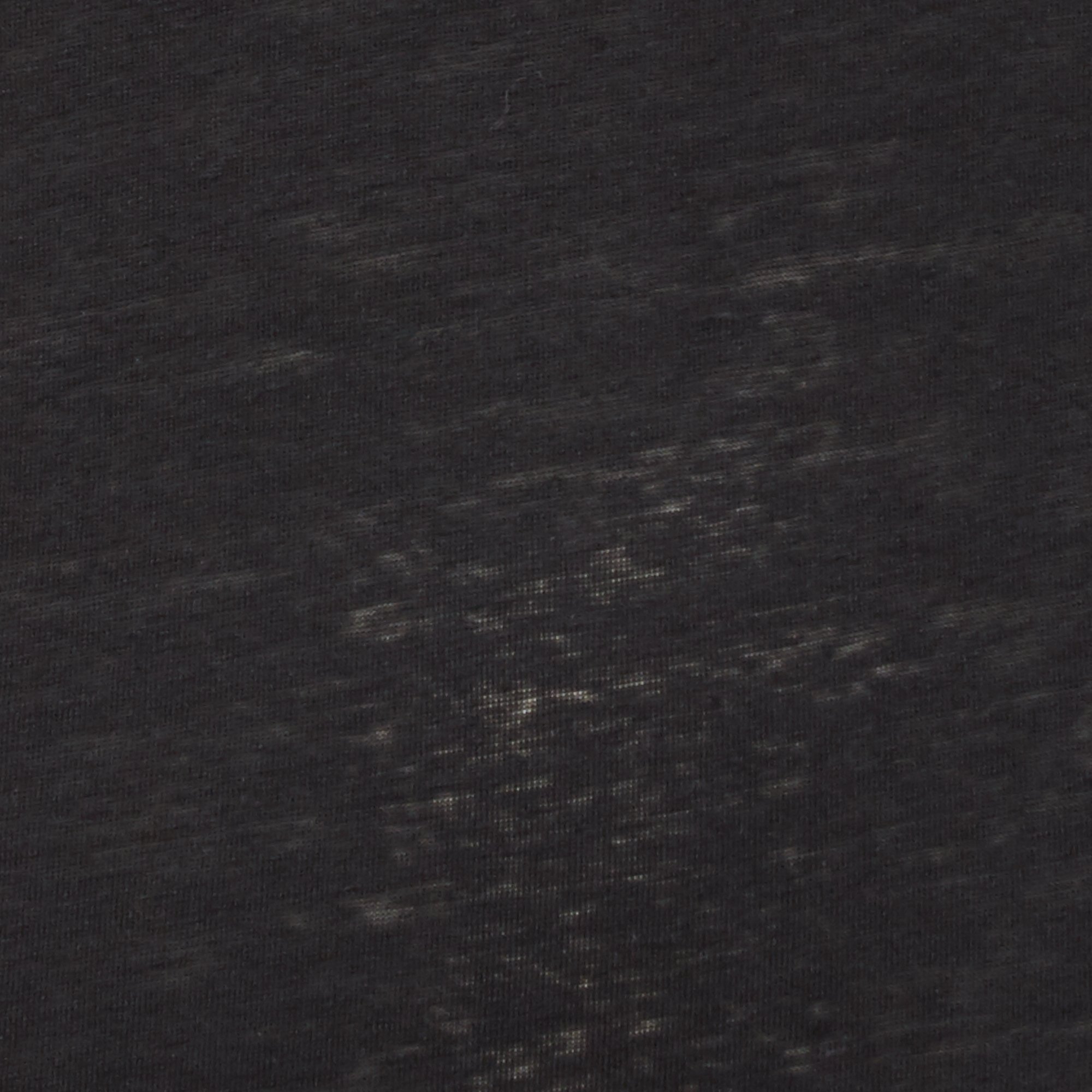 Débardeur col rond en lin mélangé  MAJESTIC FILATURES Noir