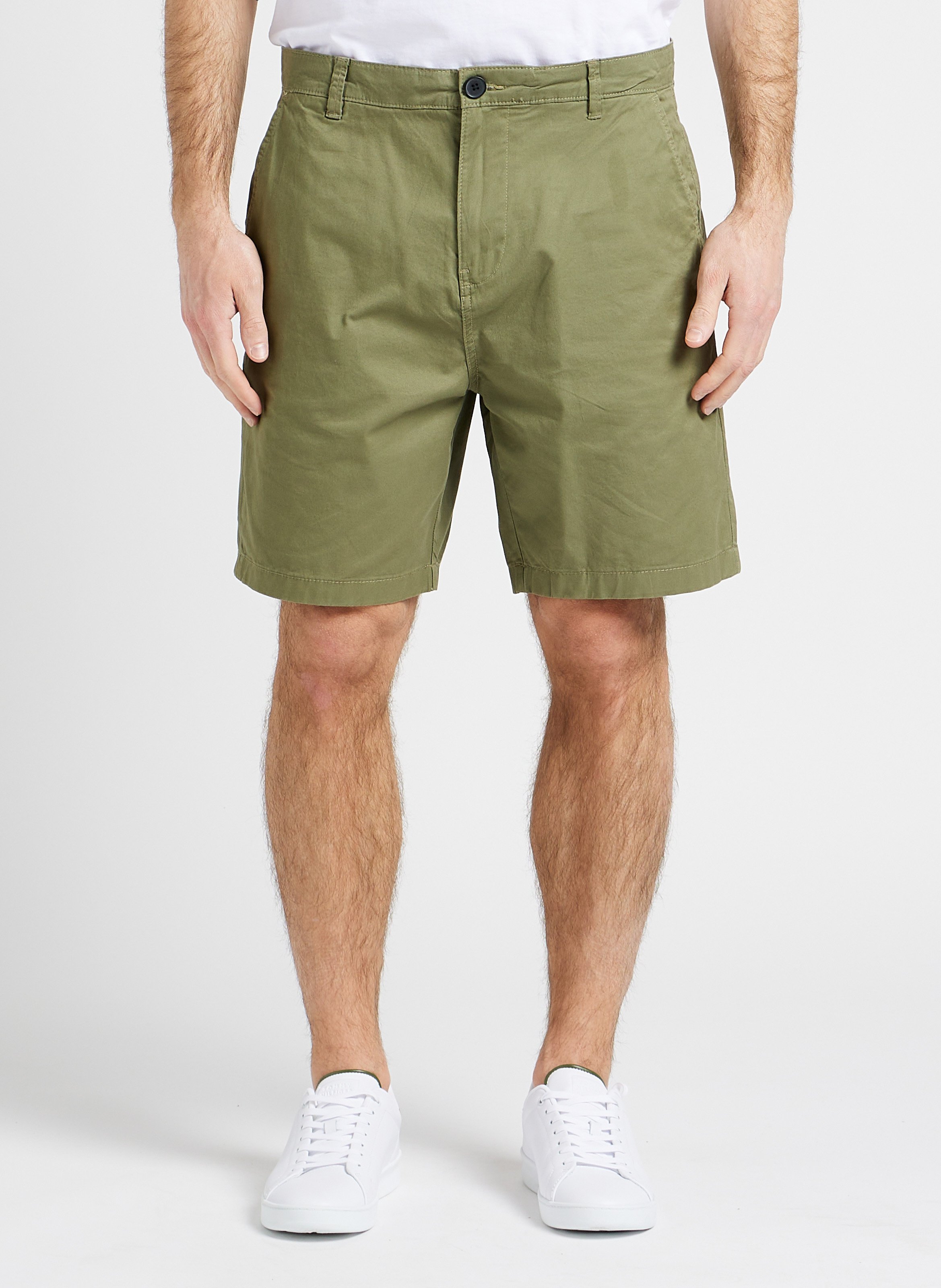 Recht short | biokatoenblend SELECTED Groen