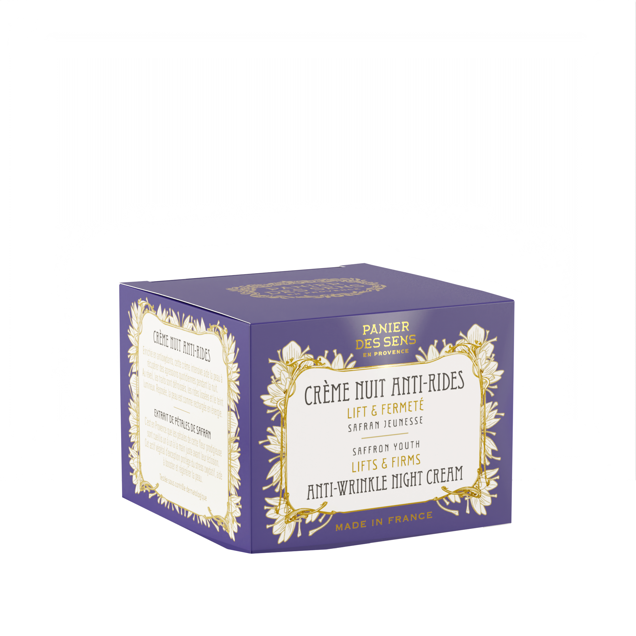 SAFFRON YOUTH Anti-Wrinkle Night Cream PANIER DES SENS No color