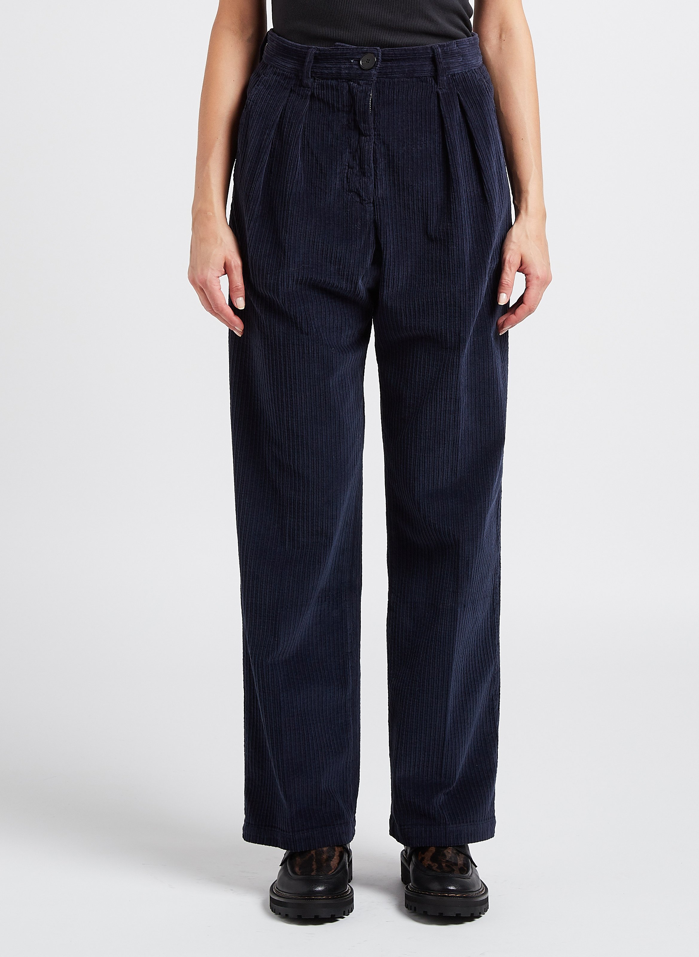 Pantalon Femme Masscob Taille 40 - Couleur Kaki - Style Boyfriend | Neuf Sans Étiquettes
