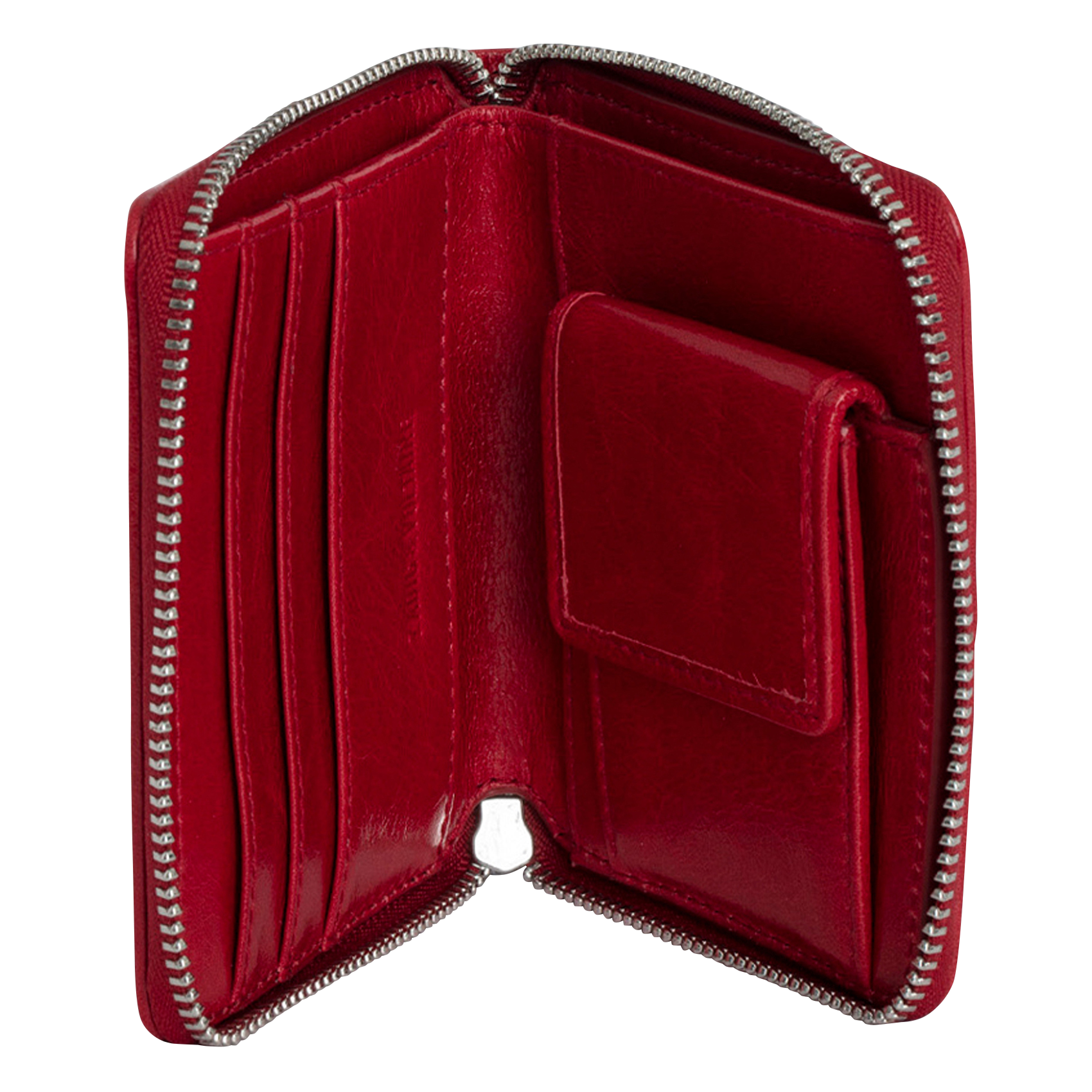 Porte-monnaie en cuir ZADIG&VOLTAIRE Rouge