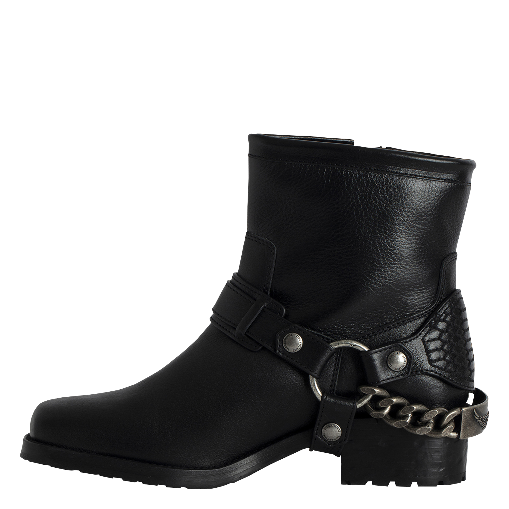 Bottines en cuir ZADIG&VOLTAIRE Noir
