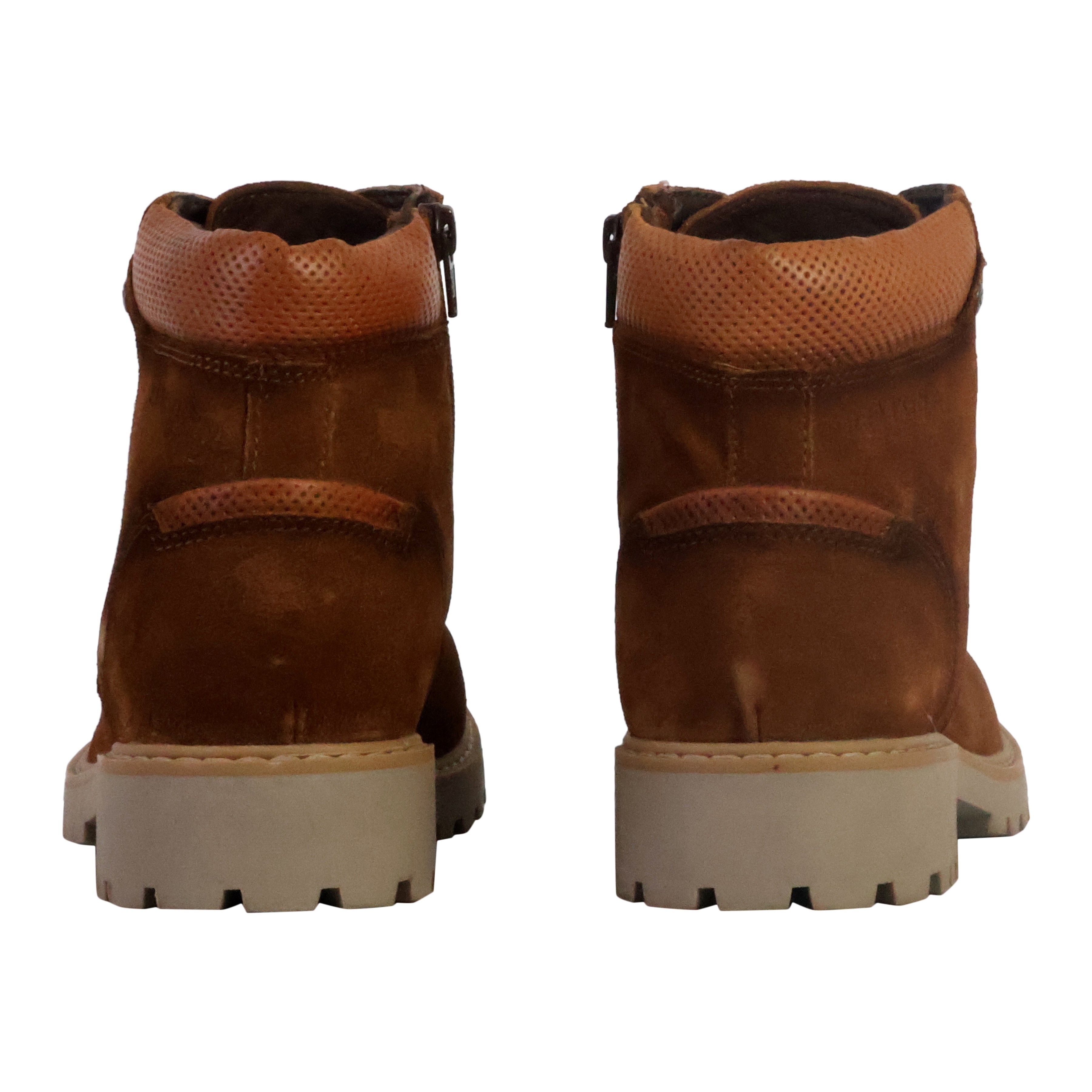 Timon leather ankle boots REDSKINS Brown