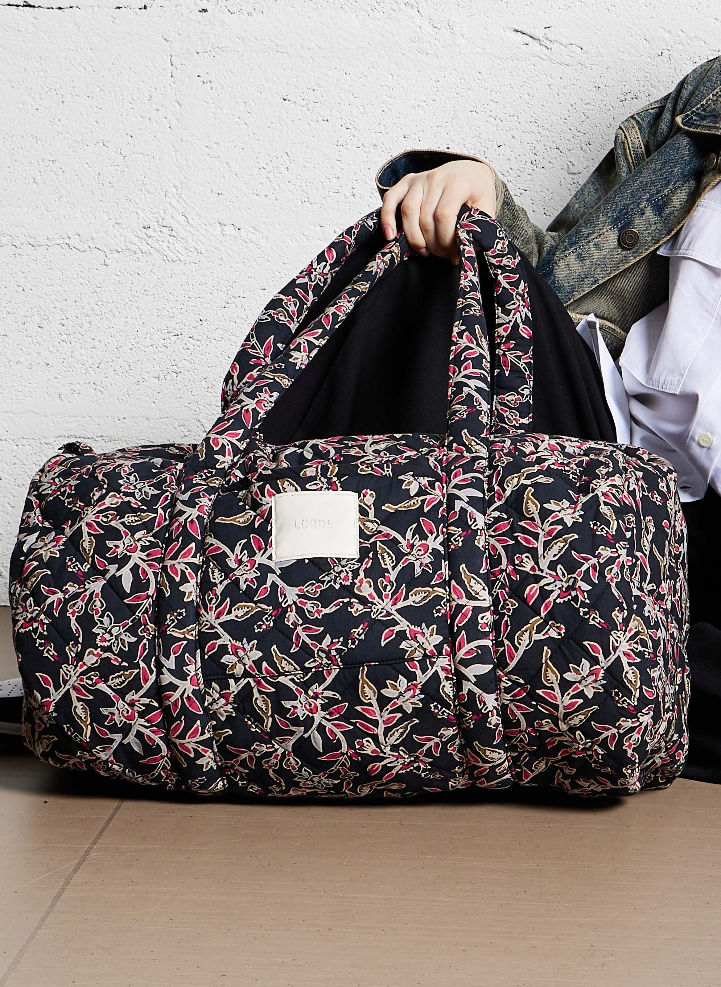 Cotton bowling bag I CODE Black