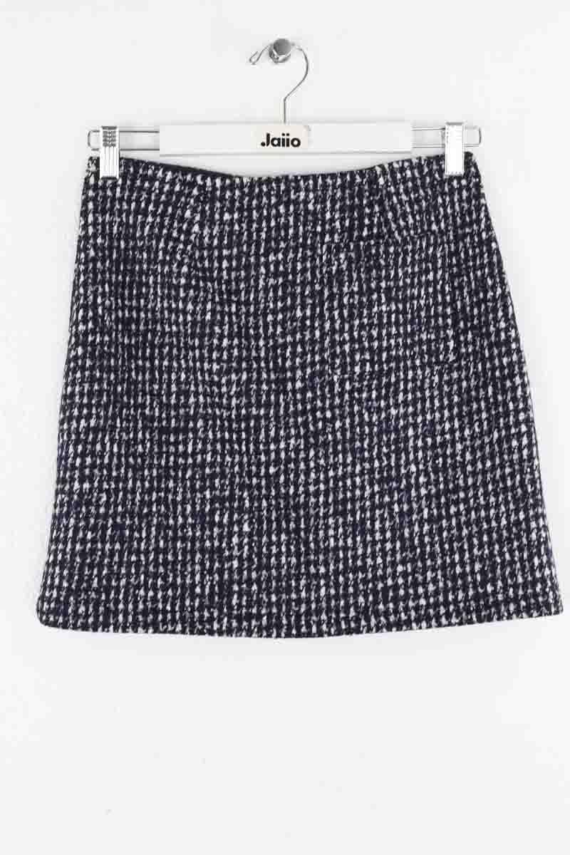 Wool mini skirt AGNES B. - Seconde Main Blue