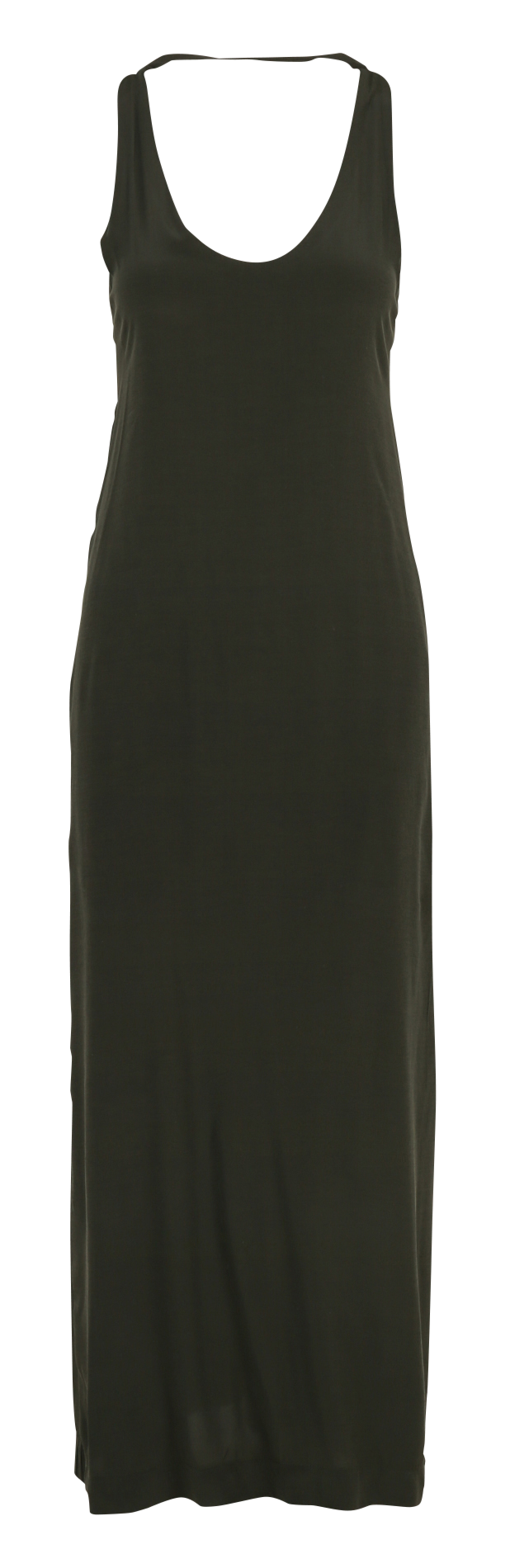 Lange jurk met bandjes KARMA KOMA Zwart