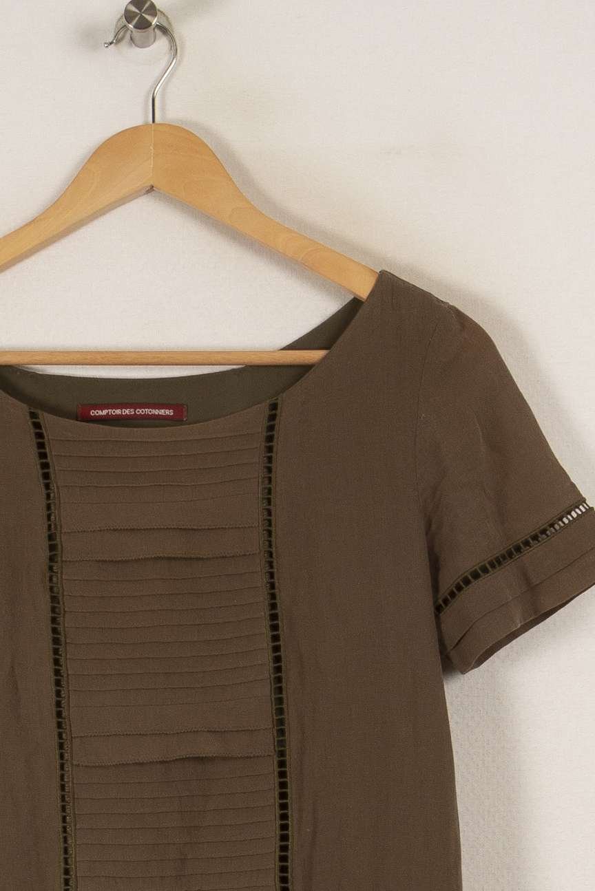 Midi dress COMPTOIR DES COTONNIERS - Seconde main Green