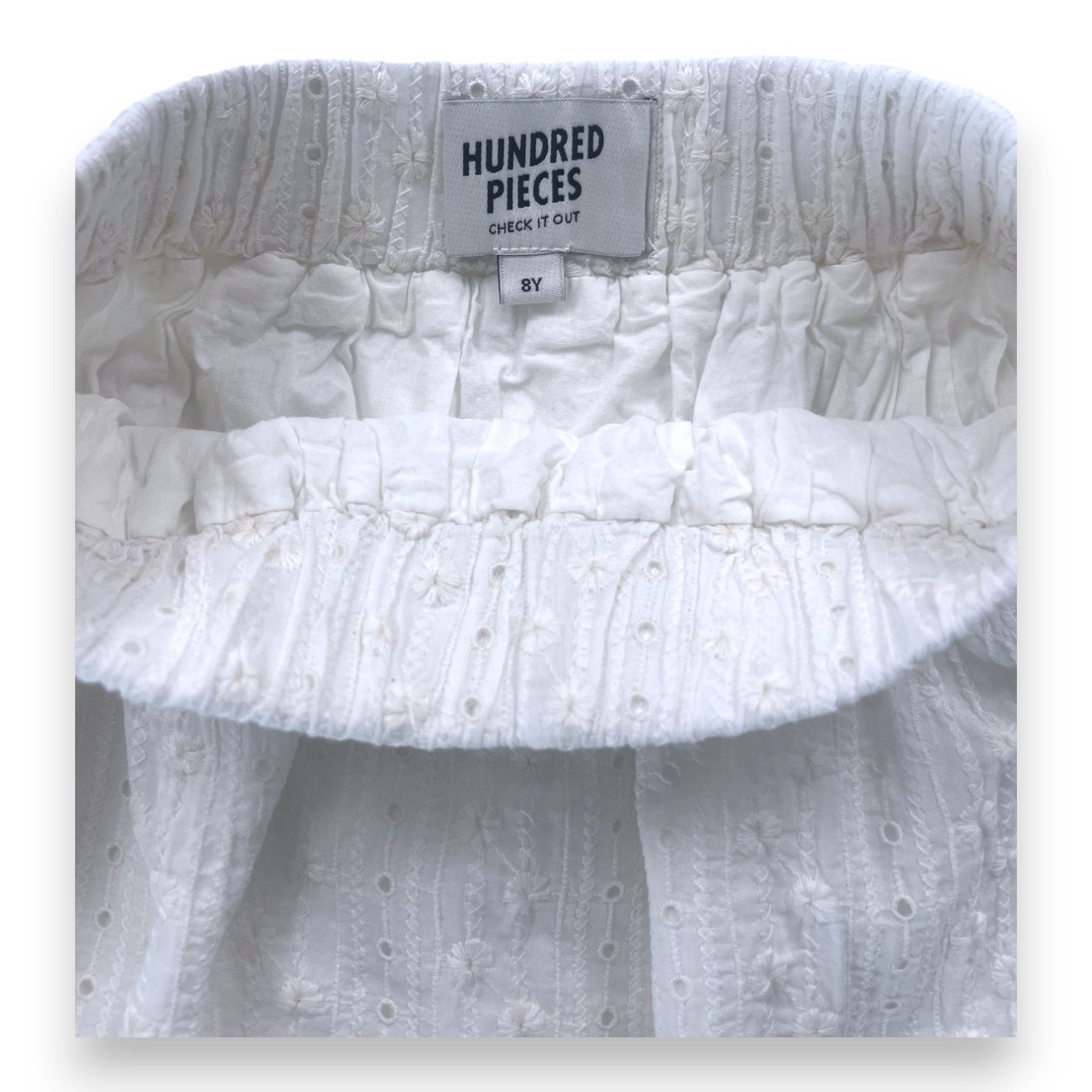White Child's Skirt - 8 years HUNDRED PIECES- Seconde main White