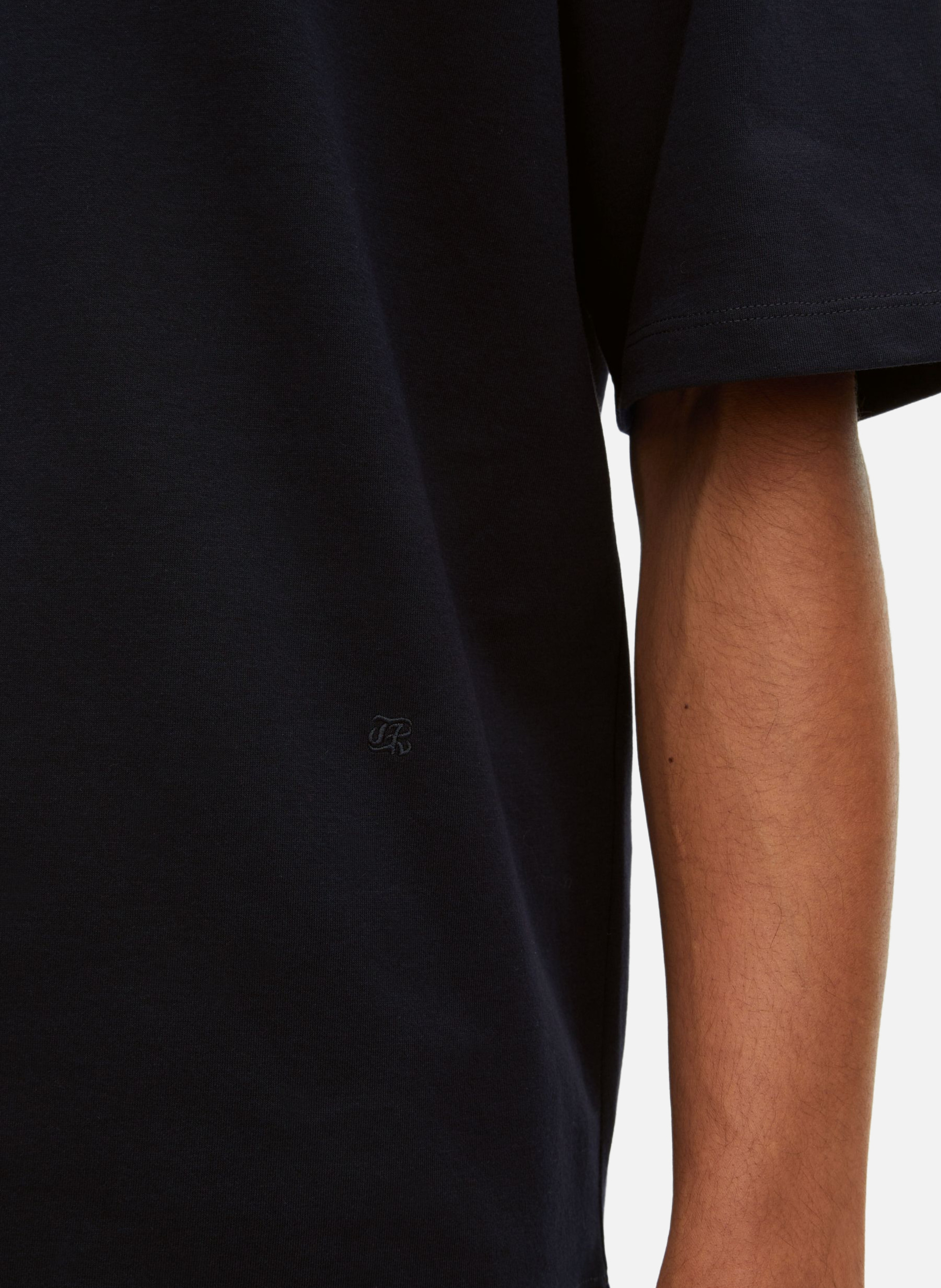 Solid Oversized T-shirt THE KOOPLES Blue