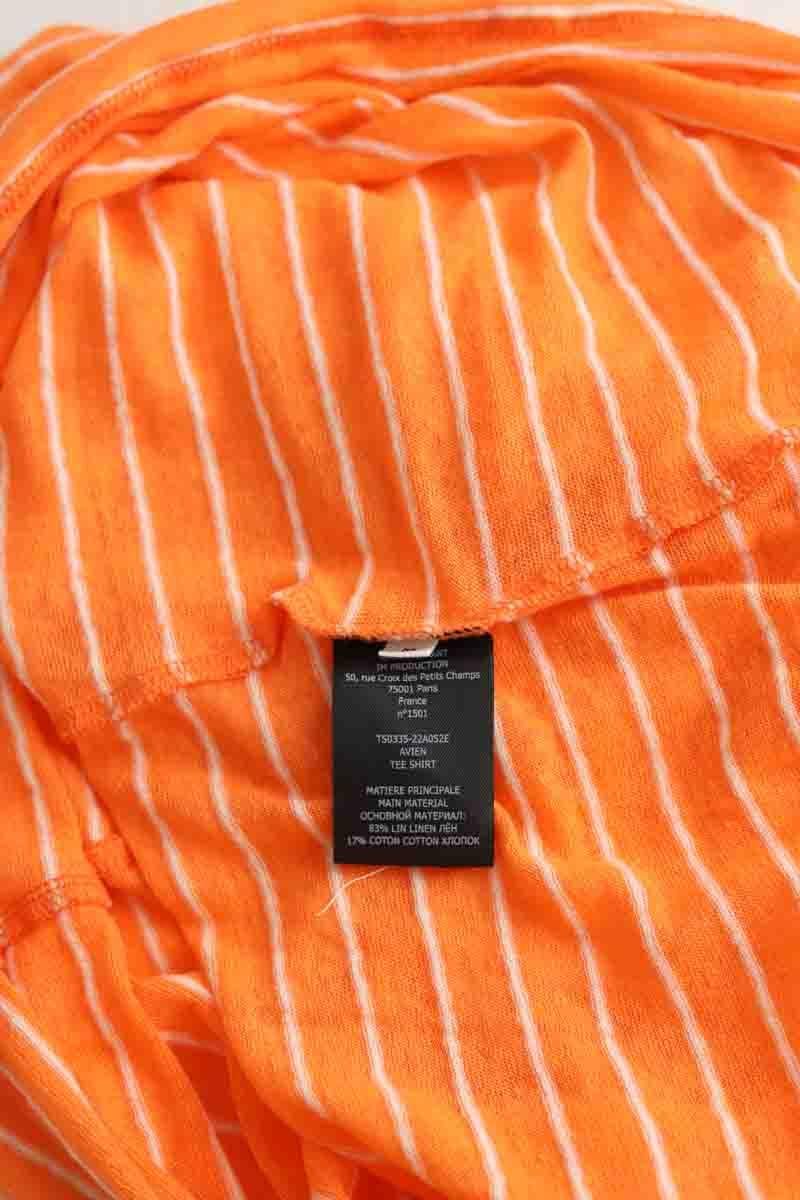 Sleeveless cotton top ISABEL MARANT ÉTOILE - SECONDE MAIN Orange