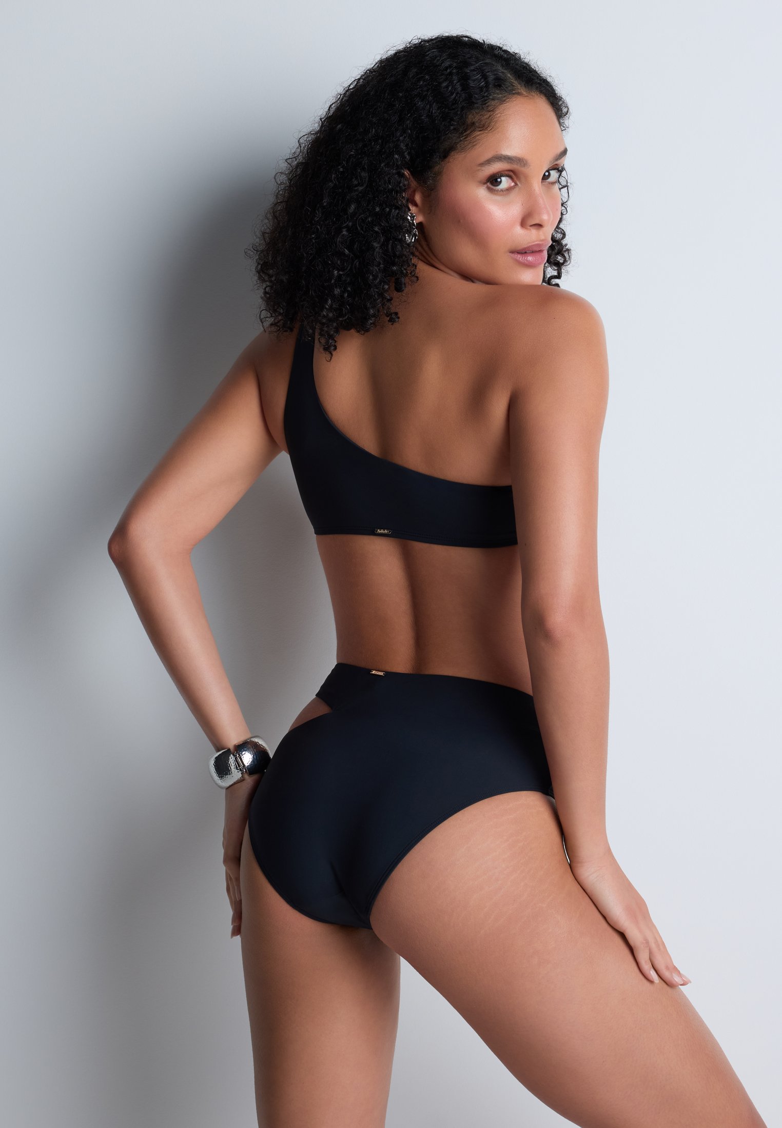 High-rise bikini bottoms AUBADE Black