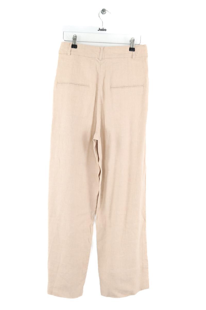 Straight linen trousers ISABEL MARANT - Seconde Main Pink