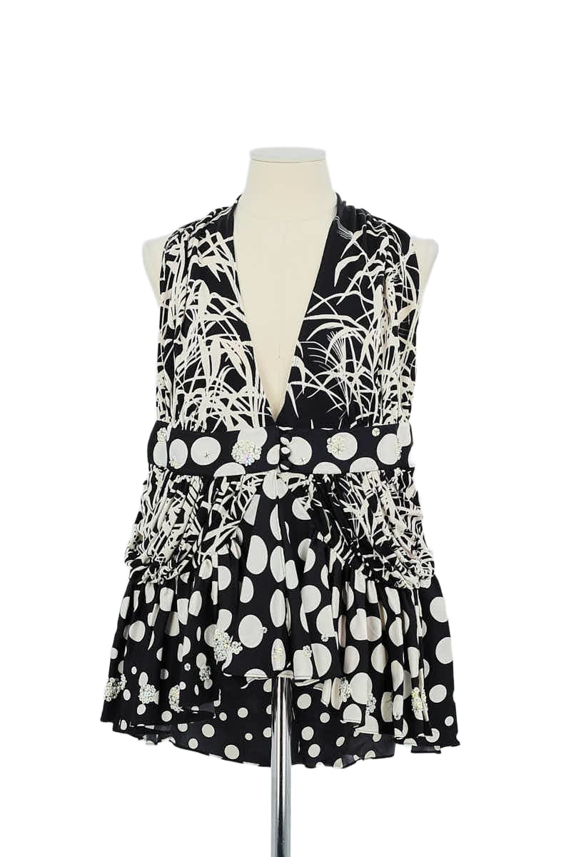 Azawood sleeveless top KENZO - SECONDE MAIN Black