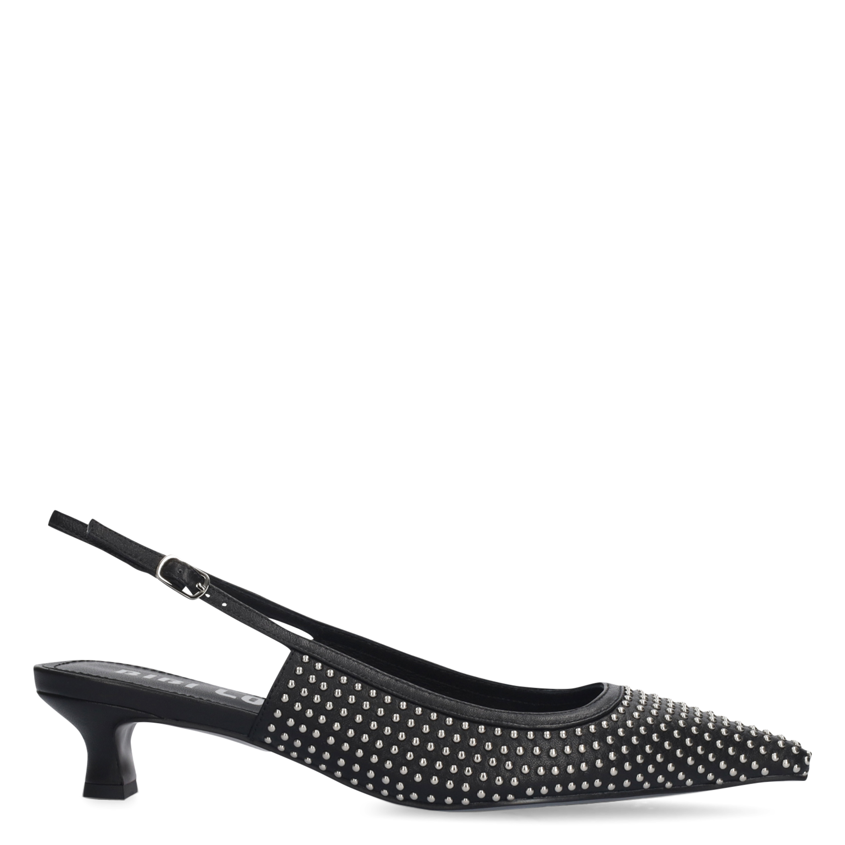 Lederen slingbacks BIBI LOU Zwart