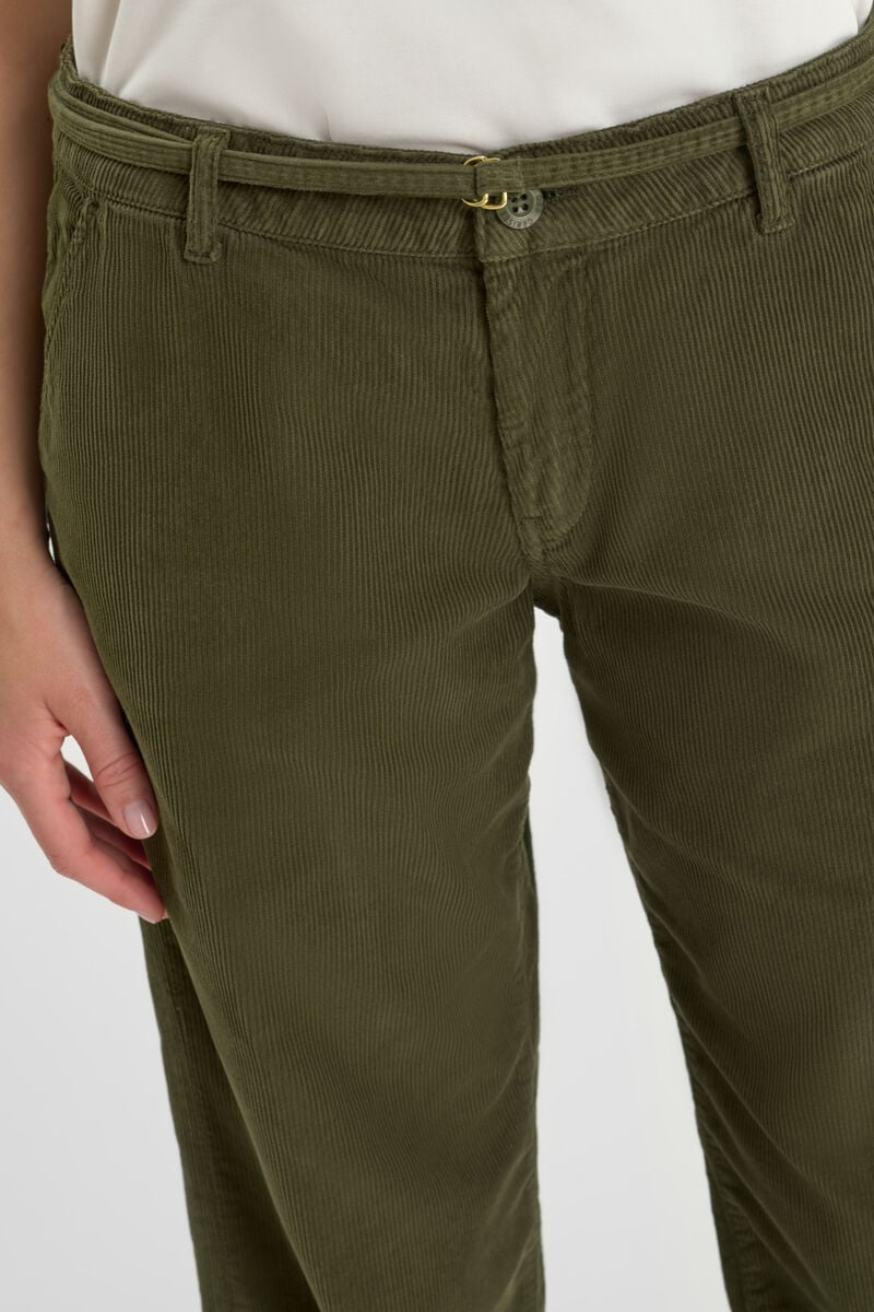 Flared pants LE TEMPS DES CERISES Green