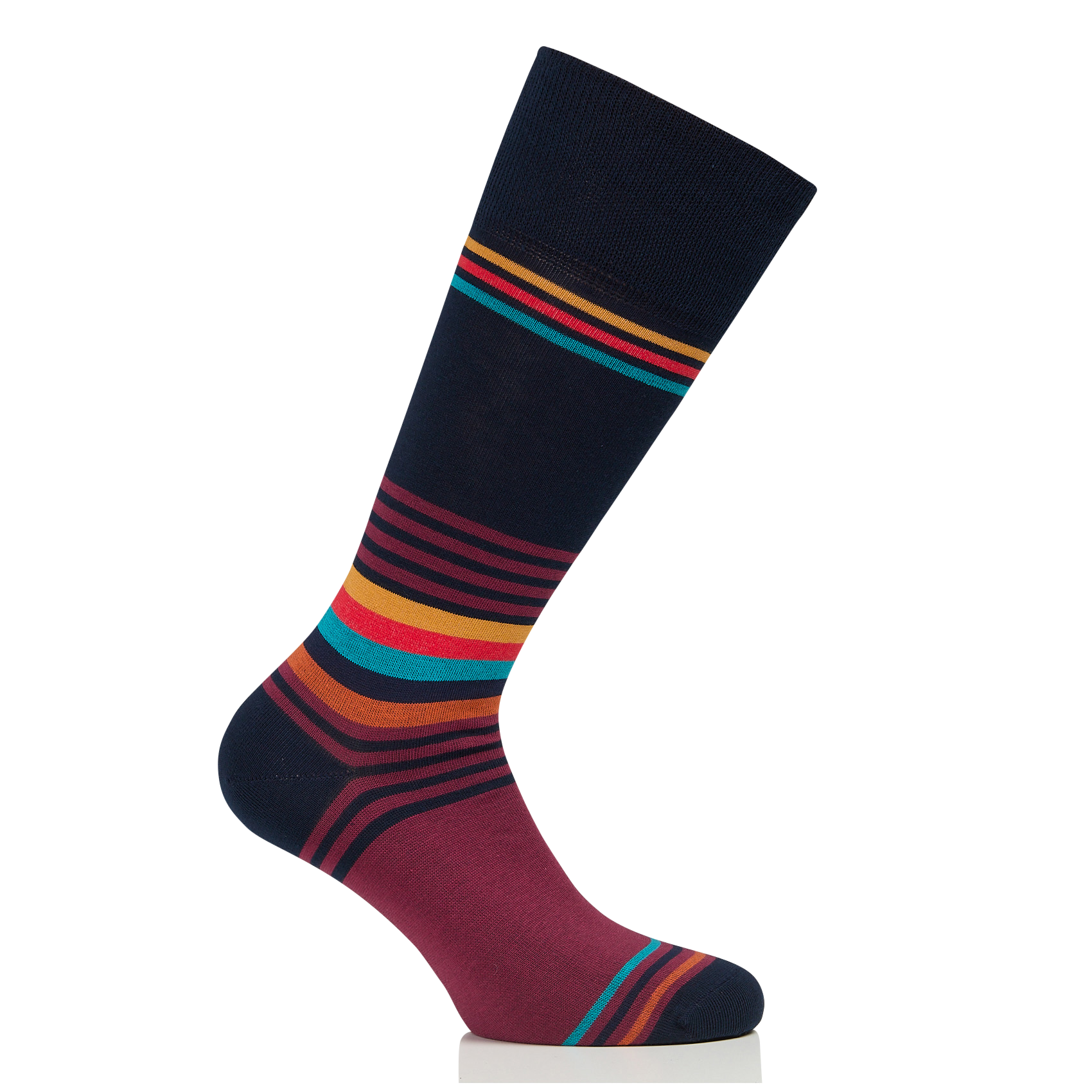 Gestreepte sokken van gemengd katoen PAUL SMITH Blauw