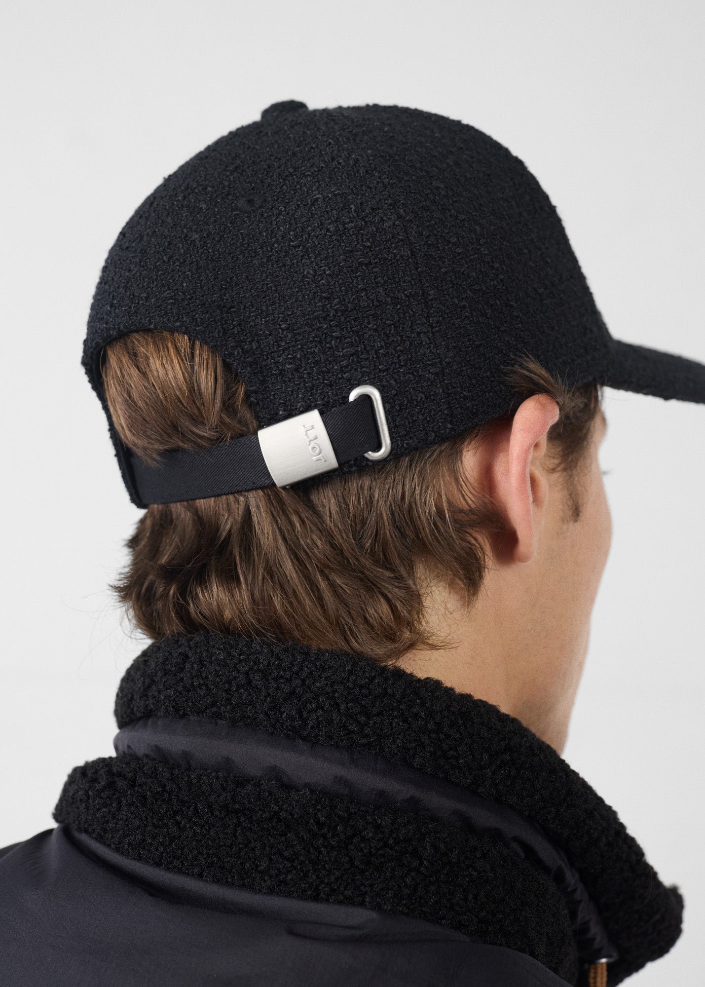 Tweed fox cap JOTT Black