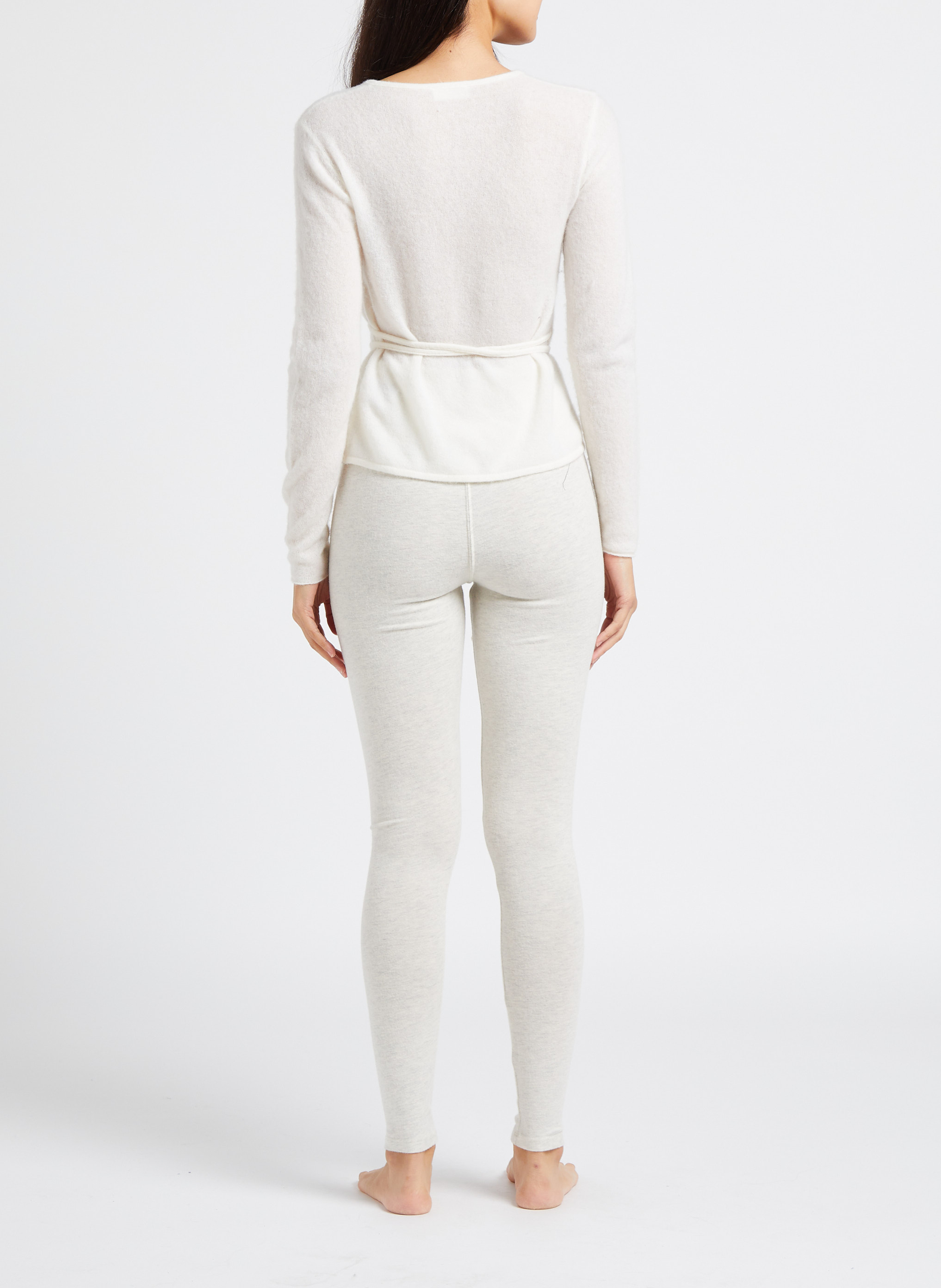 Cotton-blend leggings AMERICAN VINTAGE Grey