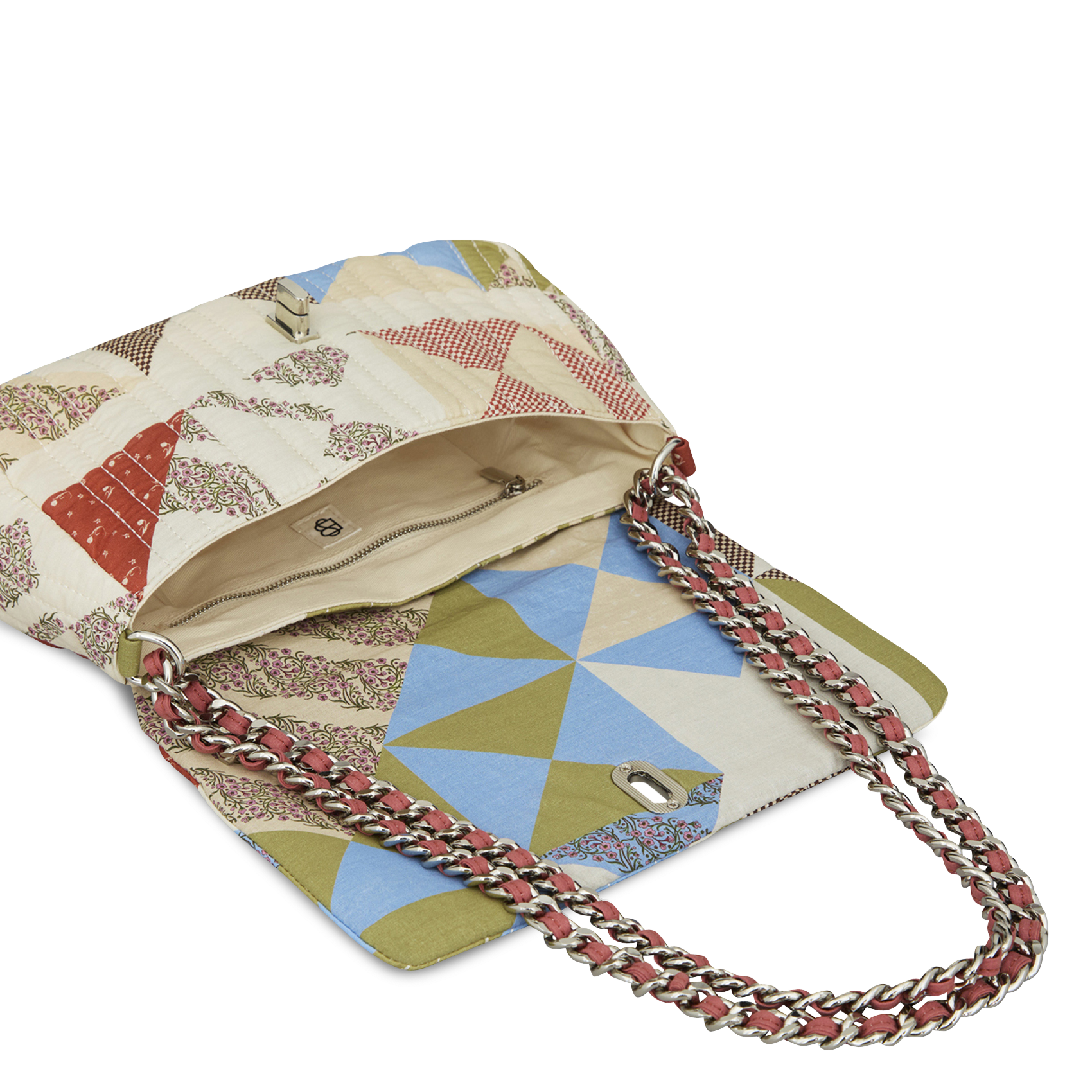 Katoenen schoudertas BECKSONDERGAARD Groen