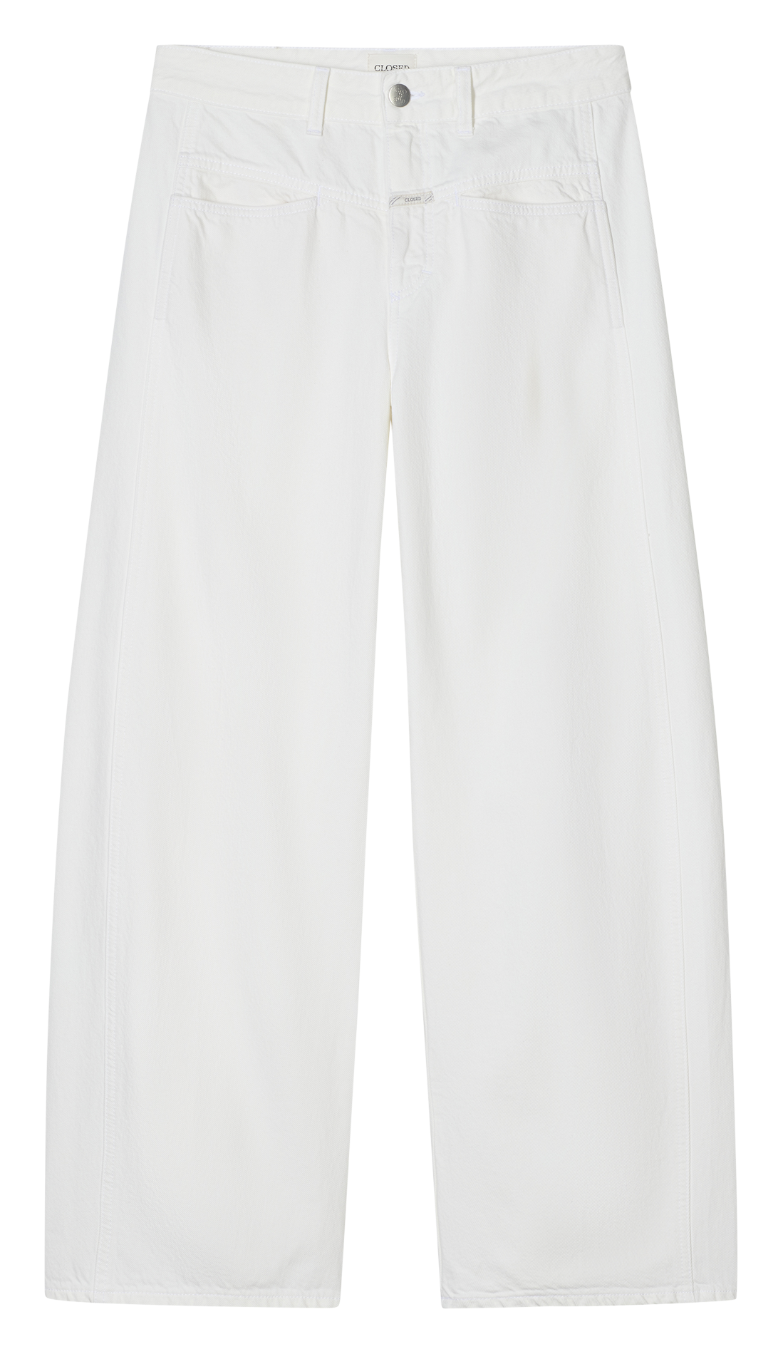 Wide cotton trousers  CLOSED Beige