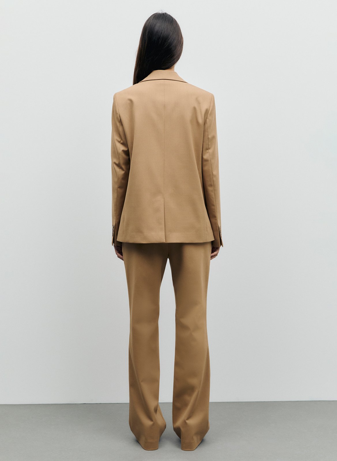 Veste tailleur droite GERARD DAREL Marron