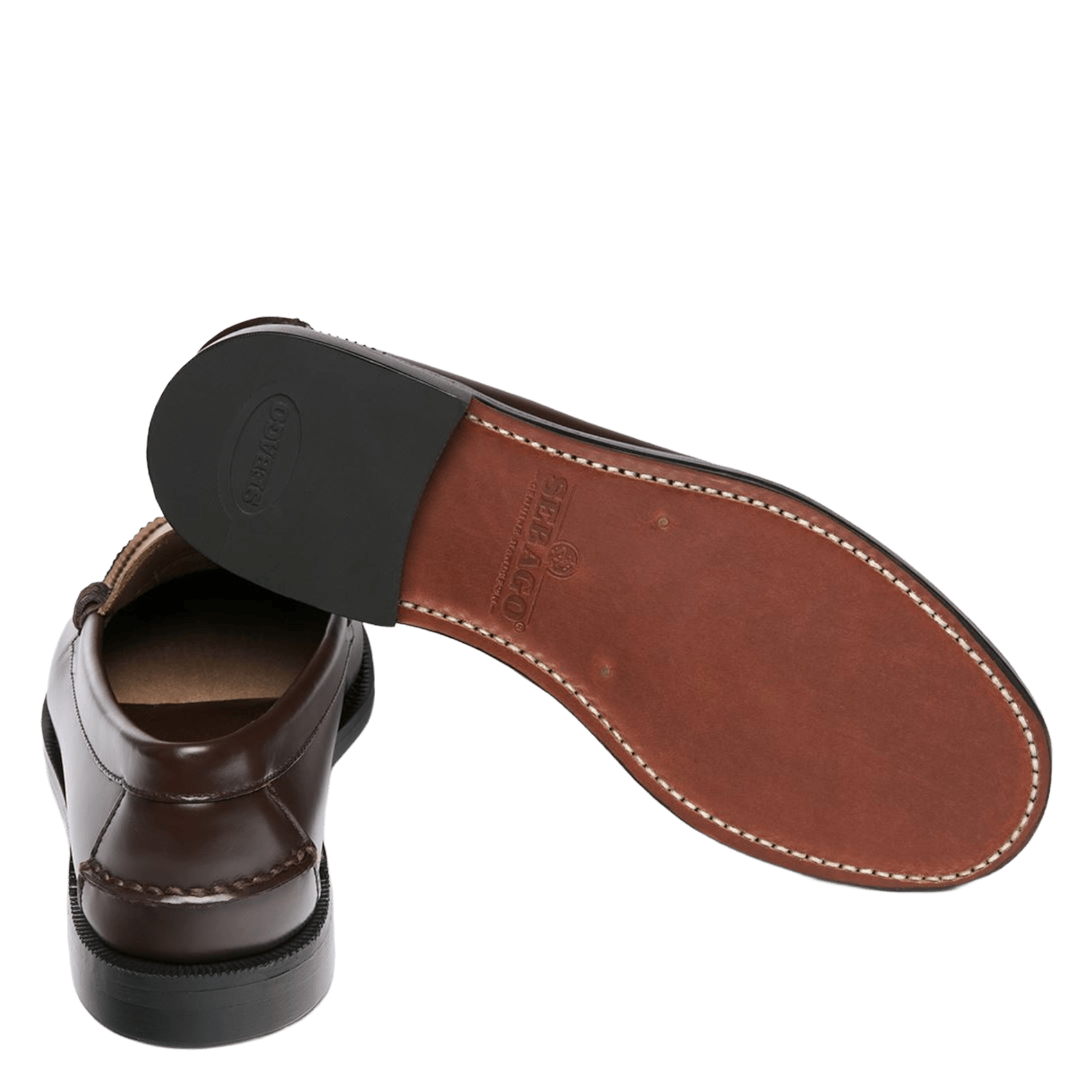 Ledermokassins SEBAGO Braun