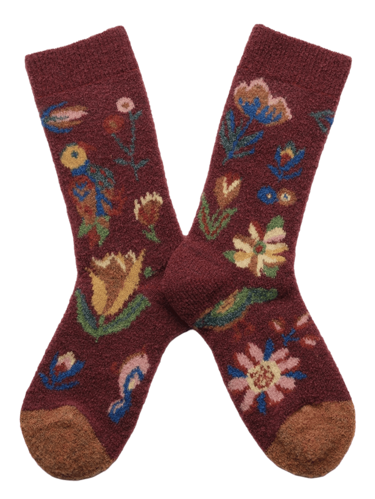 Chaussettes à motifs en laine mélangée BONNE MAISON Multicolore