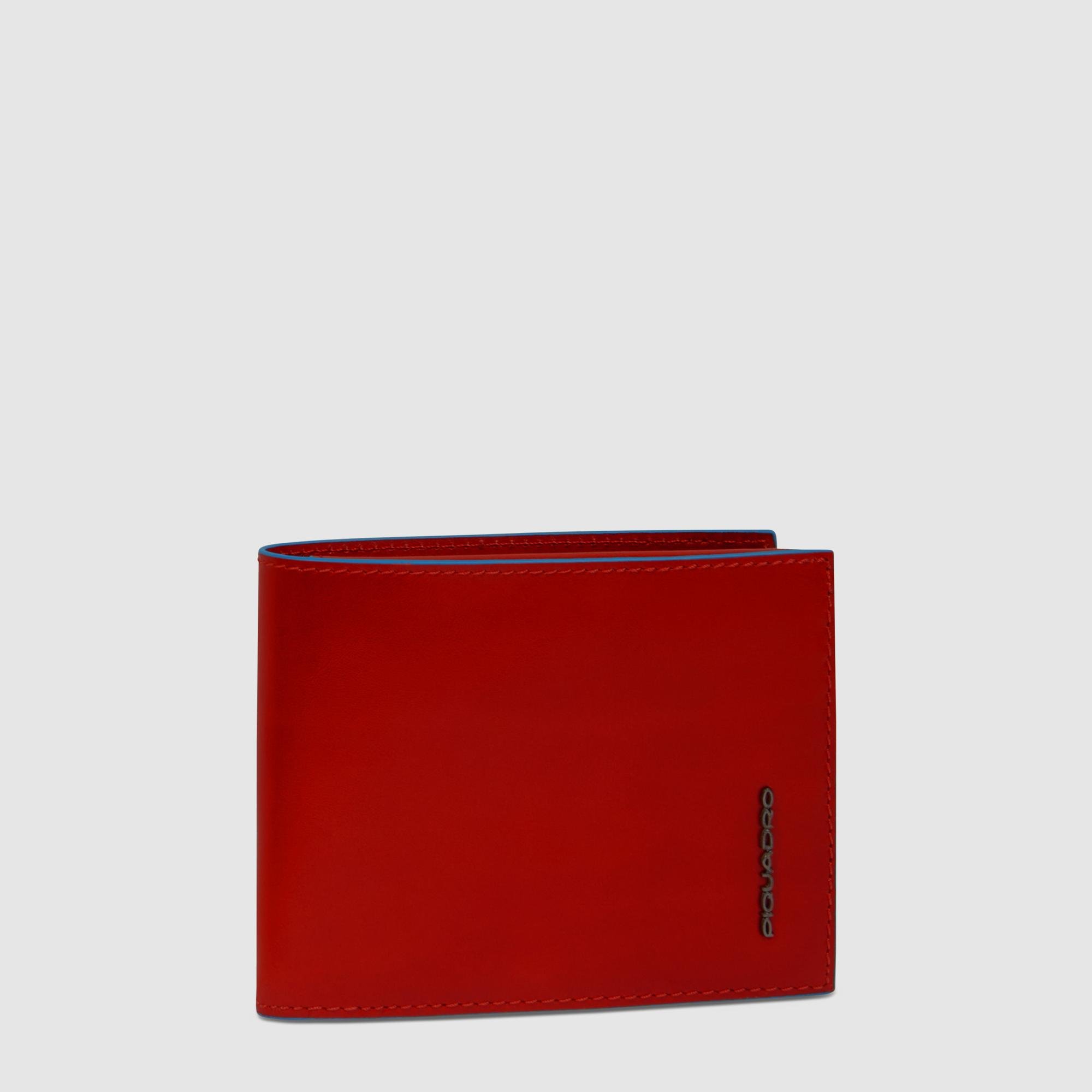 Men's leather wallet with ID card holder | Brown PIQUADRO Men