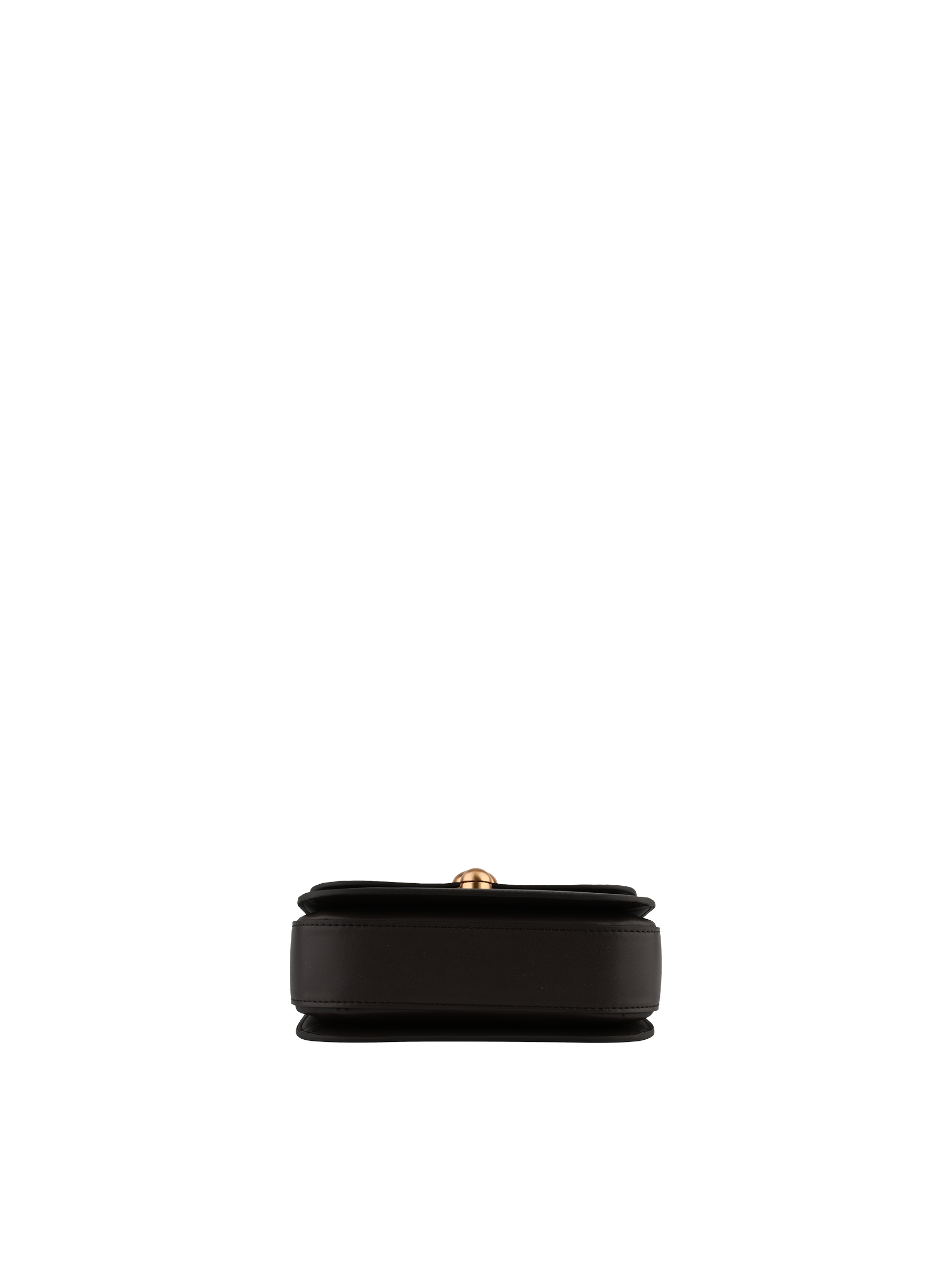 Crossbody bag in cowhide leather | Brown POURCHET Women