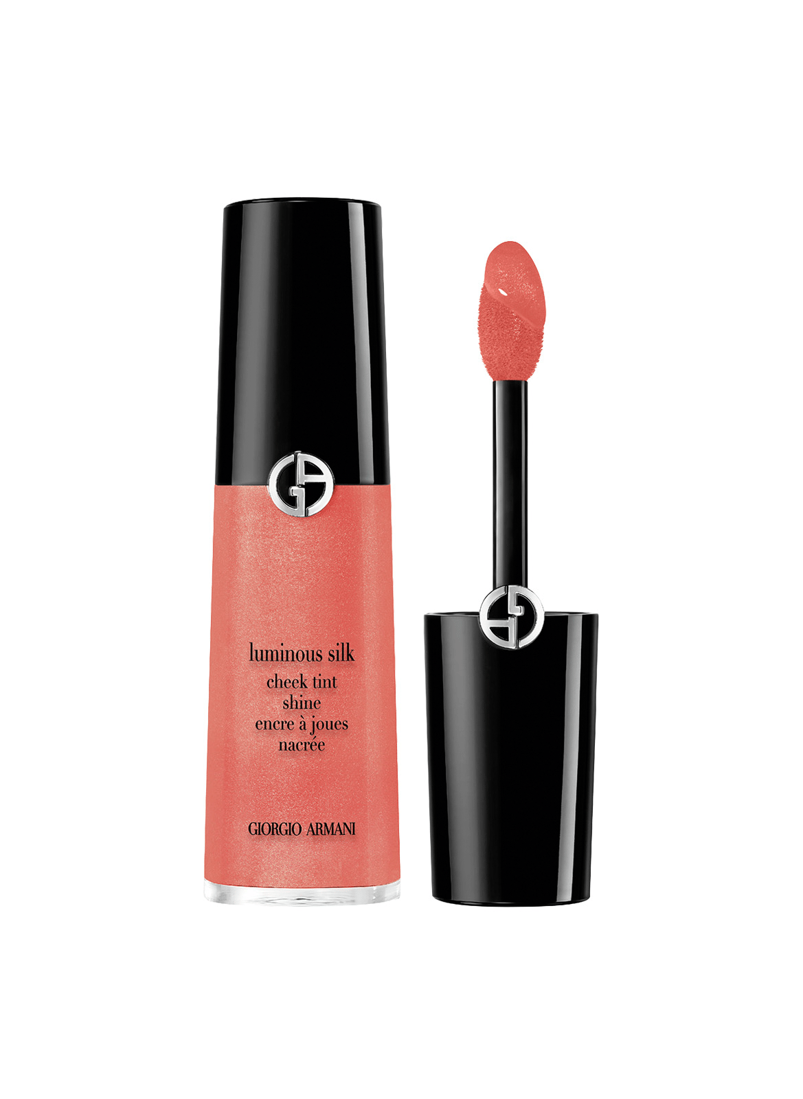 Luminous Silk Blush Liquide Nacré ARMANI Pêche étoilée