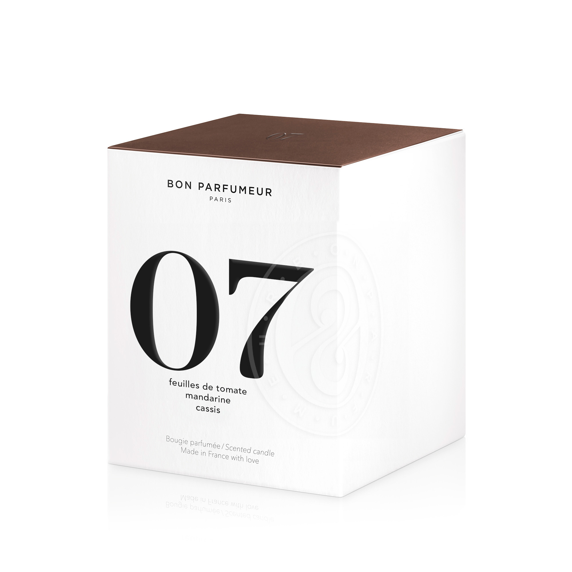 07 Blätter Mandarinentomate Cassis - Kerze BON PARFUMEUR No color