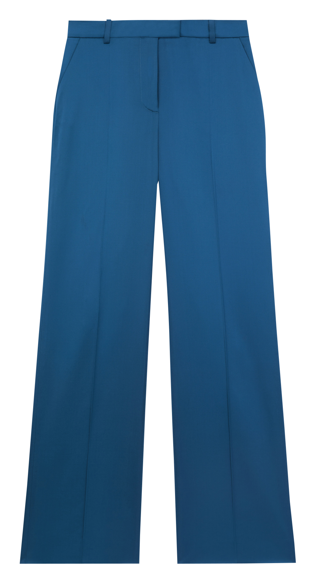 Pantalon de costume droit satiné  THE KOOPLES Bleu