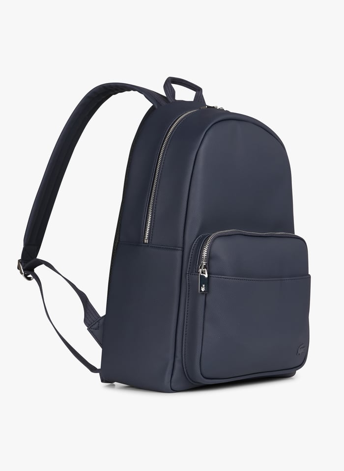 Lacoste blue backpack sales
