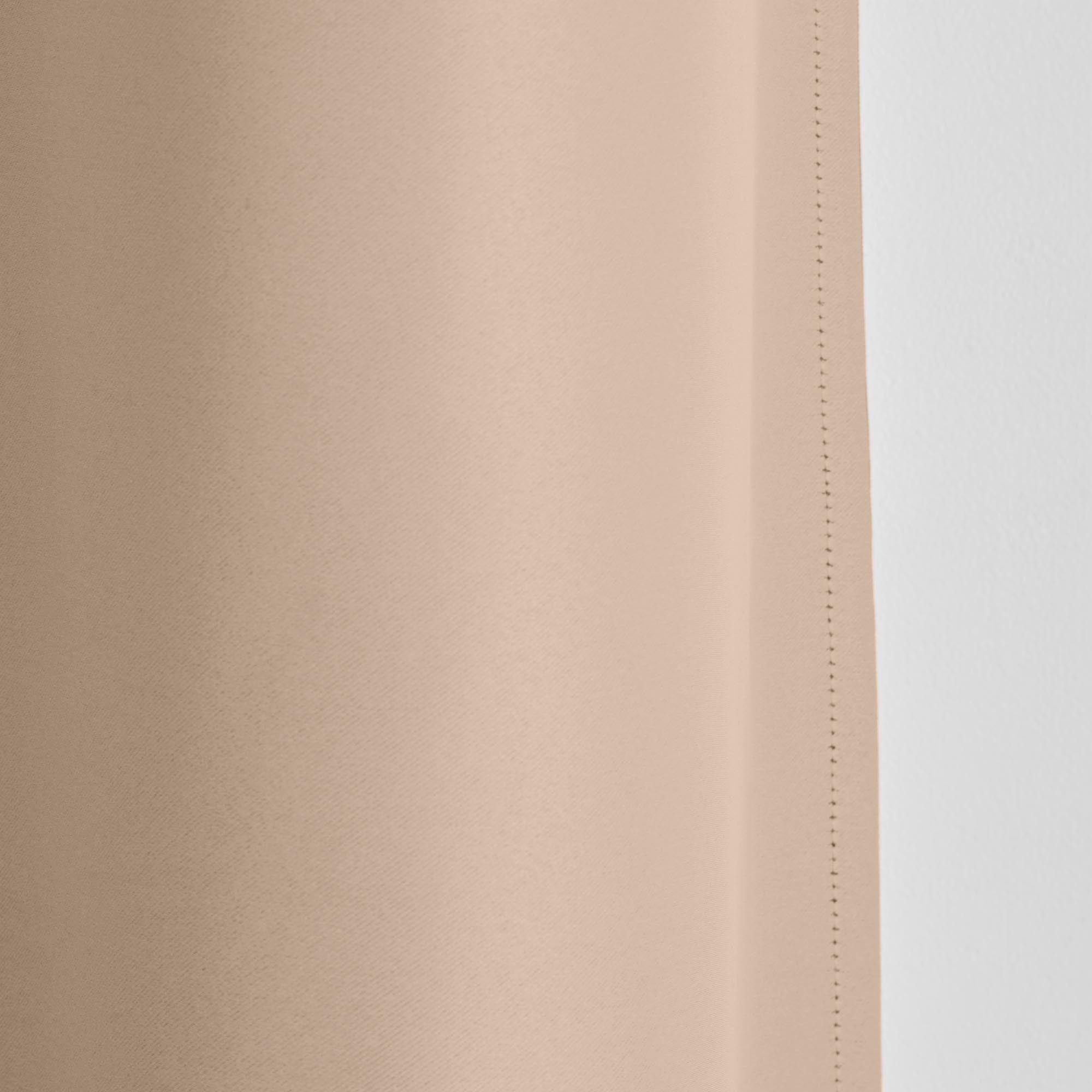 NIGHT - Blackout curtain with eyelets MADURA Beige