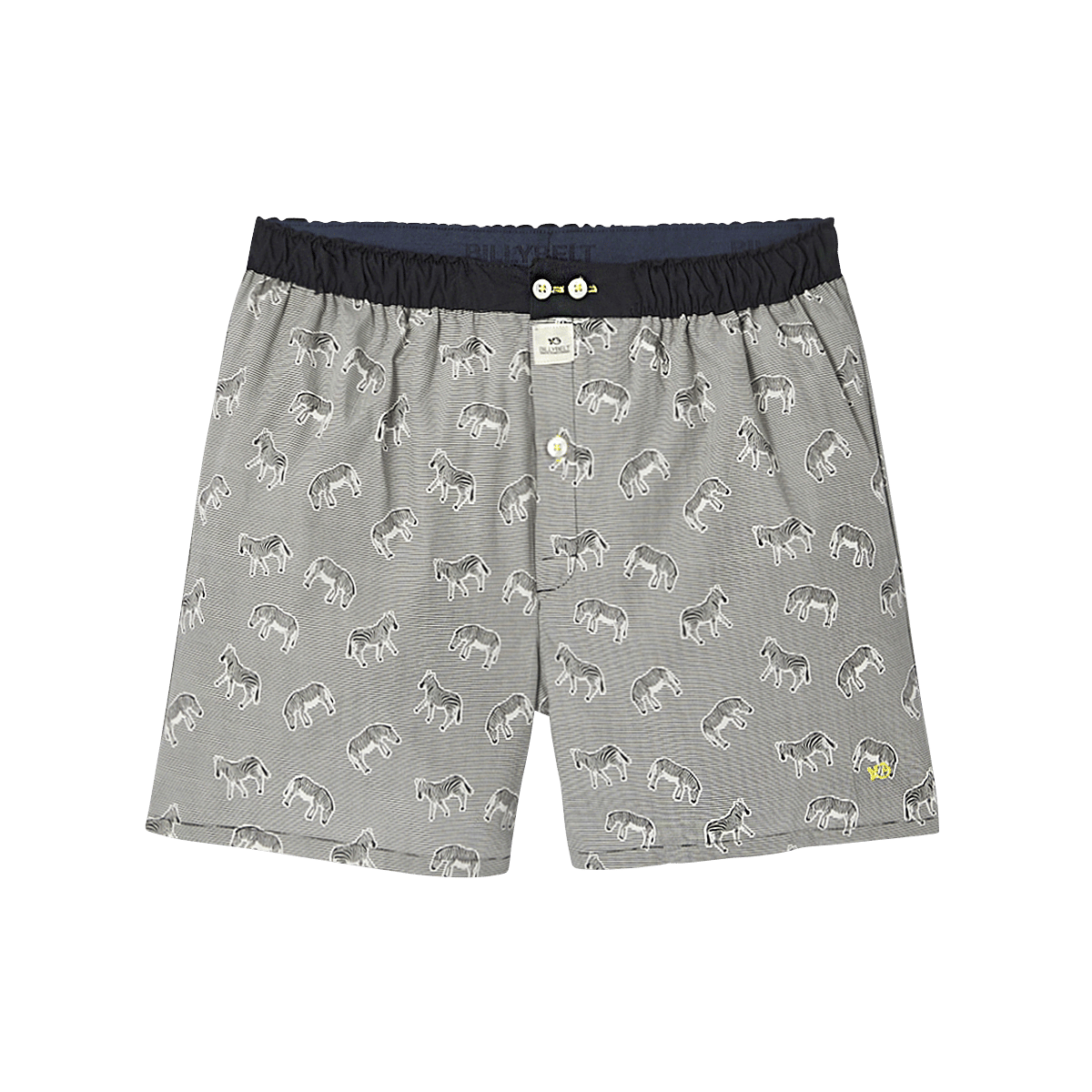 Organic cotton boxer shorts BILLYBELT Black