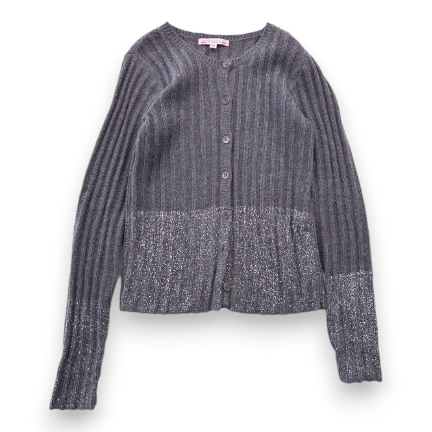 Grey Kids Cardigan - 12 years BONPOINT - Seconde Main Grey